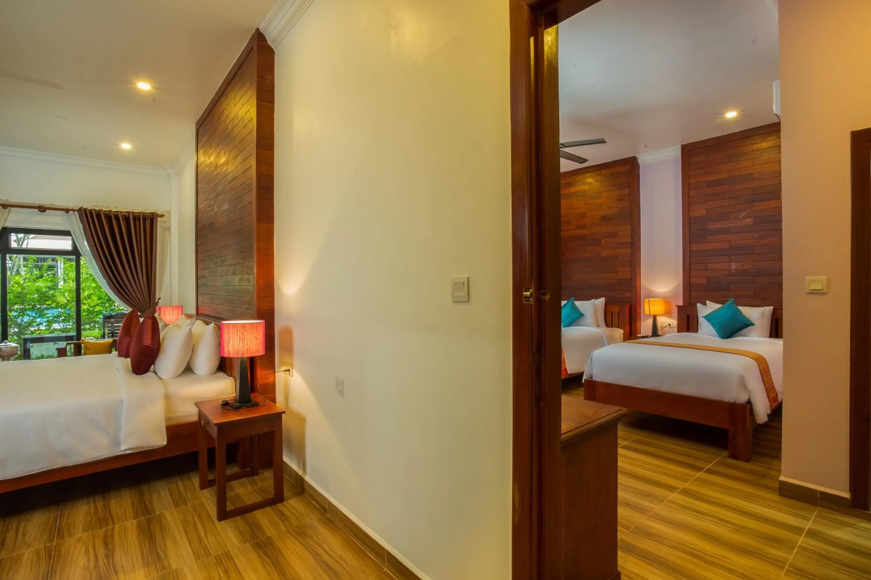 Photo of the whole room, Bed in Villa Phum Khnar