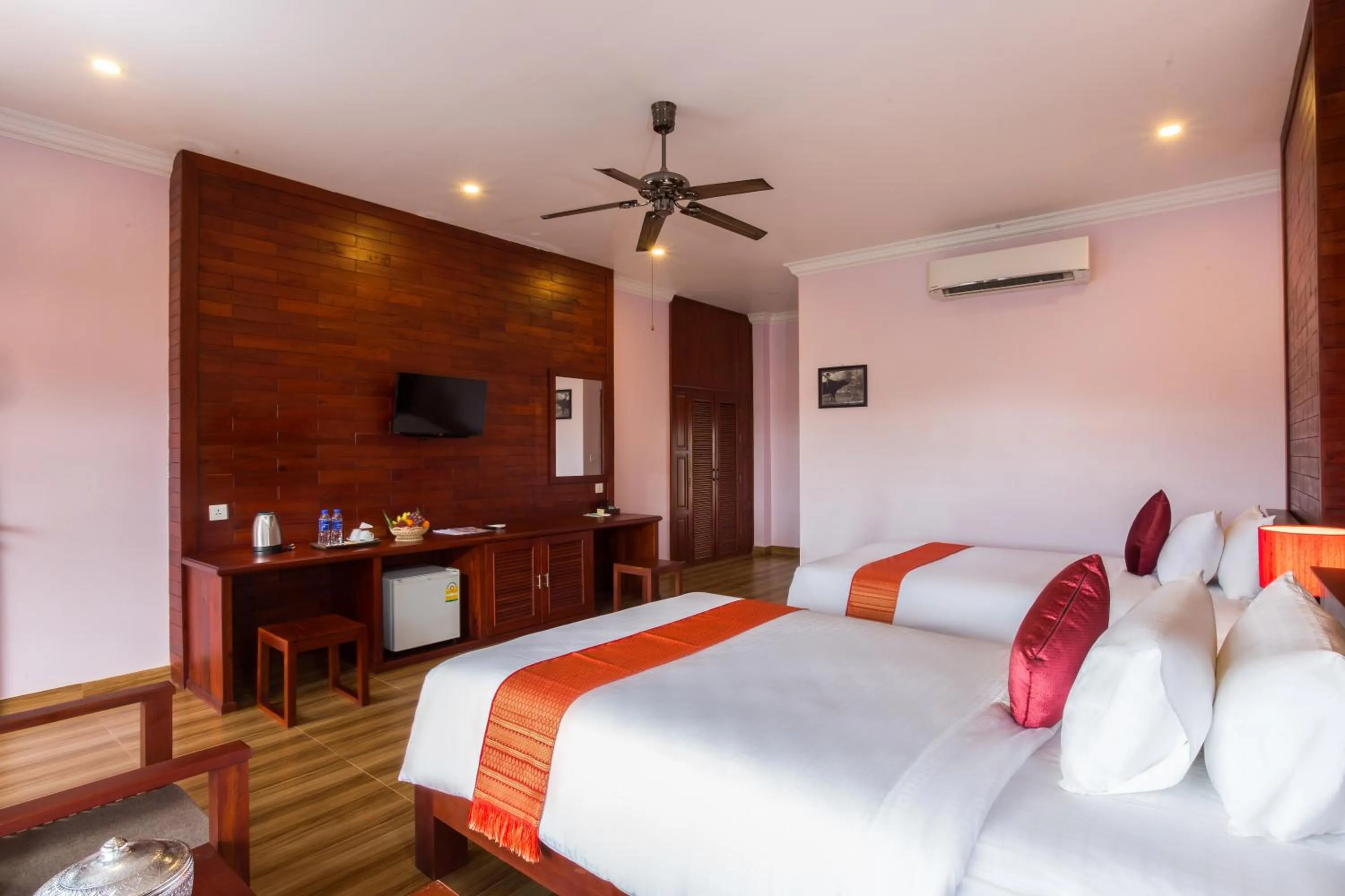 Bed in Villa Phum Khnar