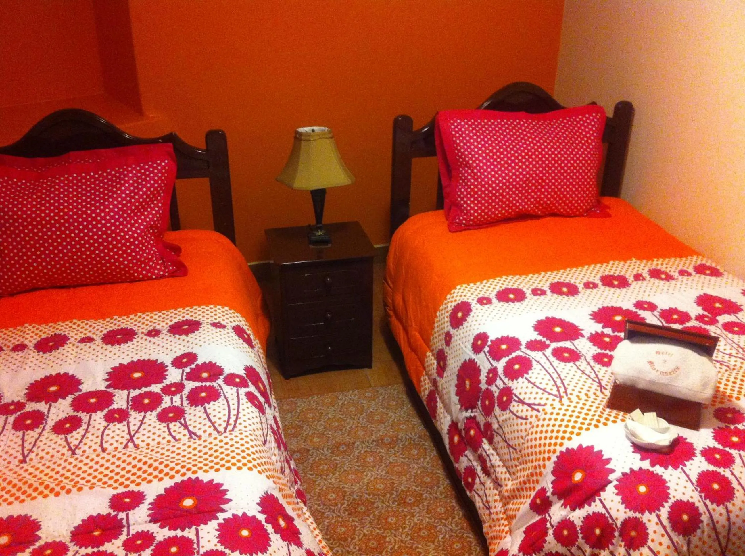 Decorative detail, Bed in Hotel Margarita 2