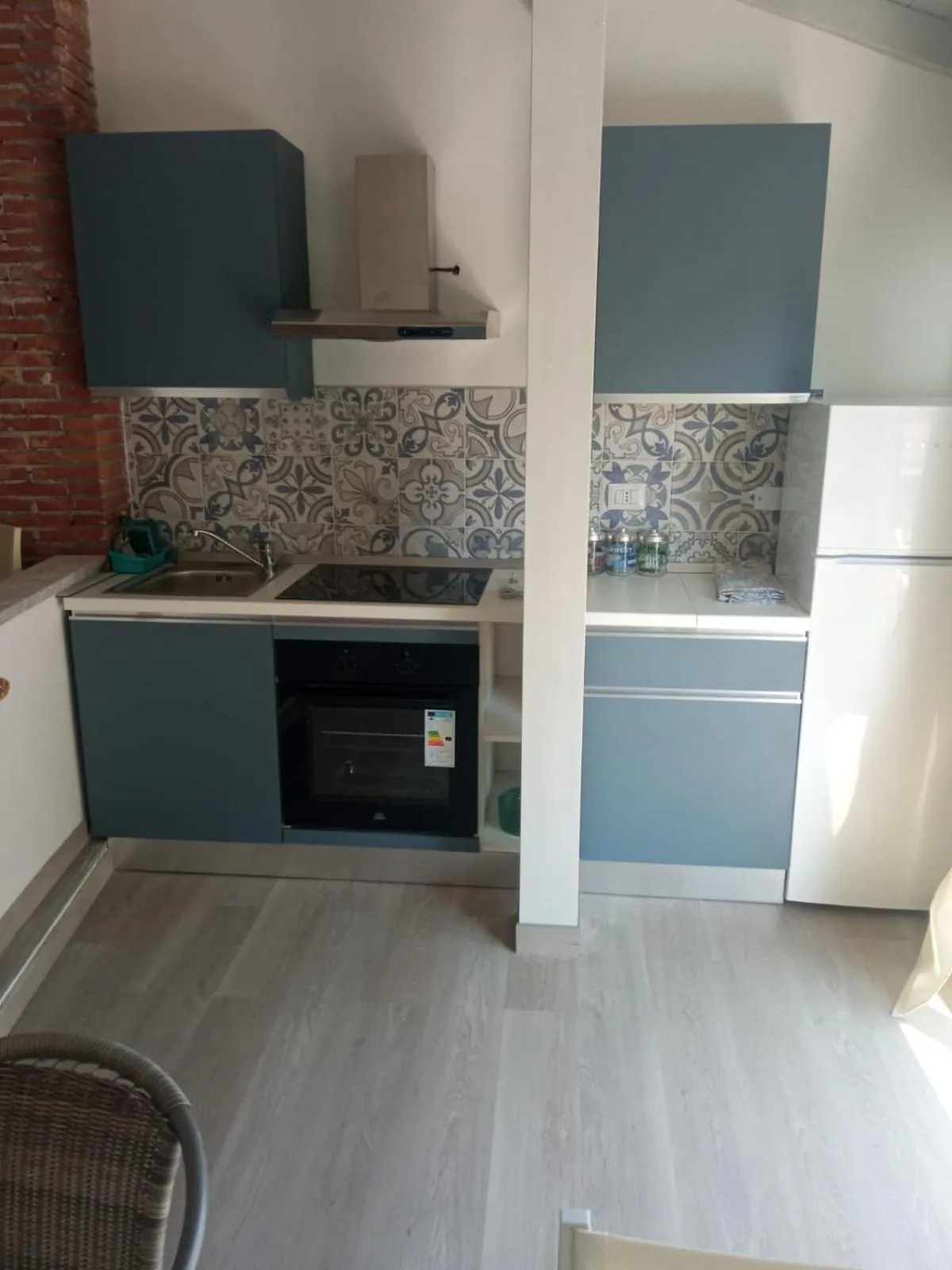 Kitchen or kitchenette in ToviMar Apartments