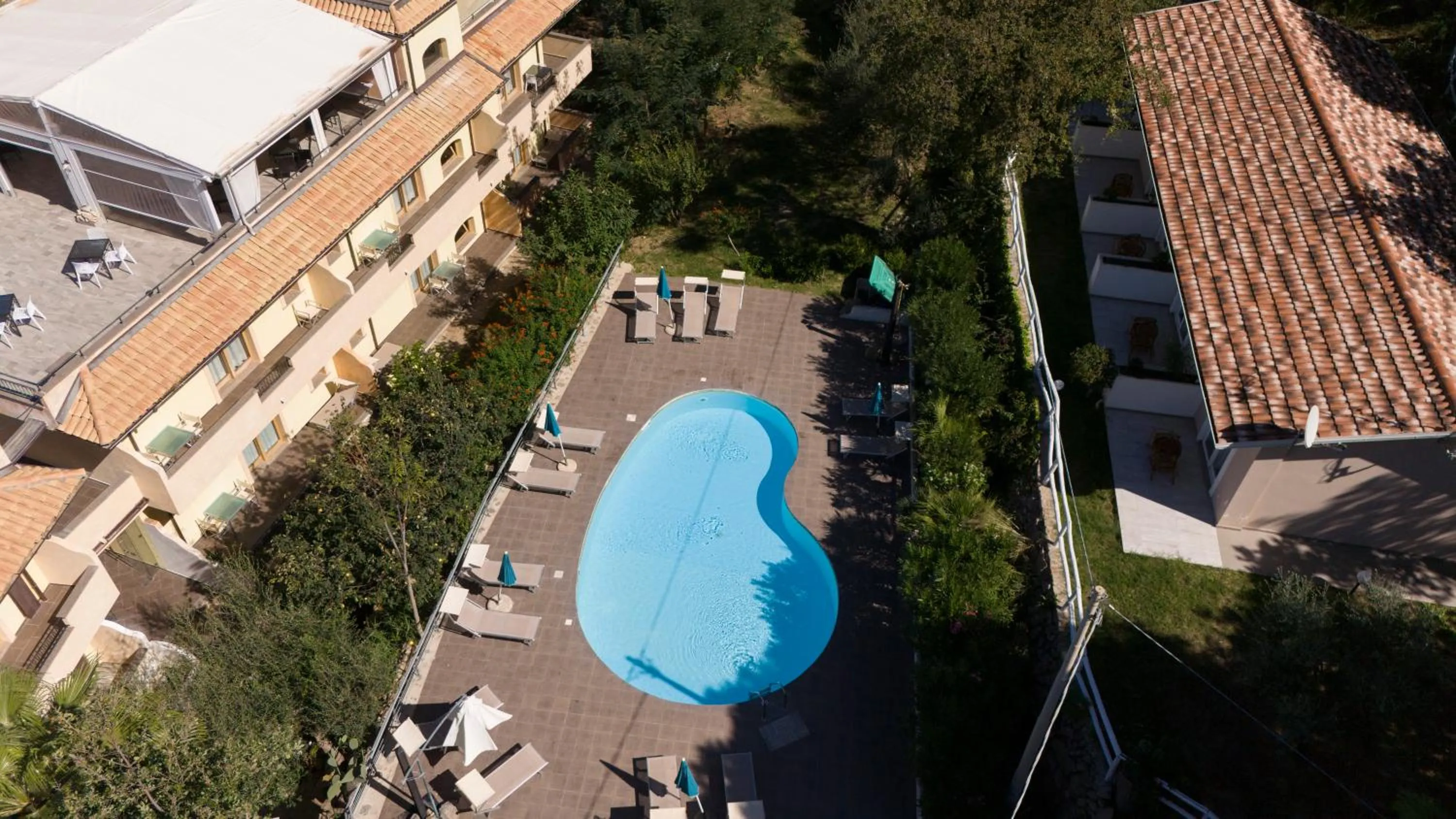 Bird's eye view in UNICO Cannamele Escape Tropea by Life Resorts