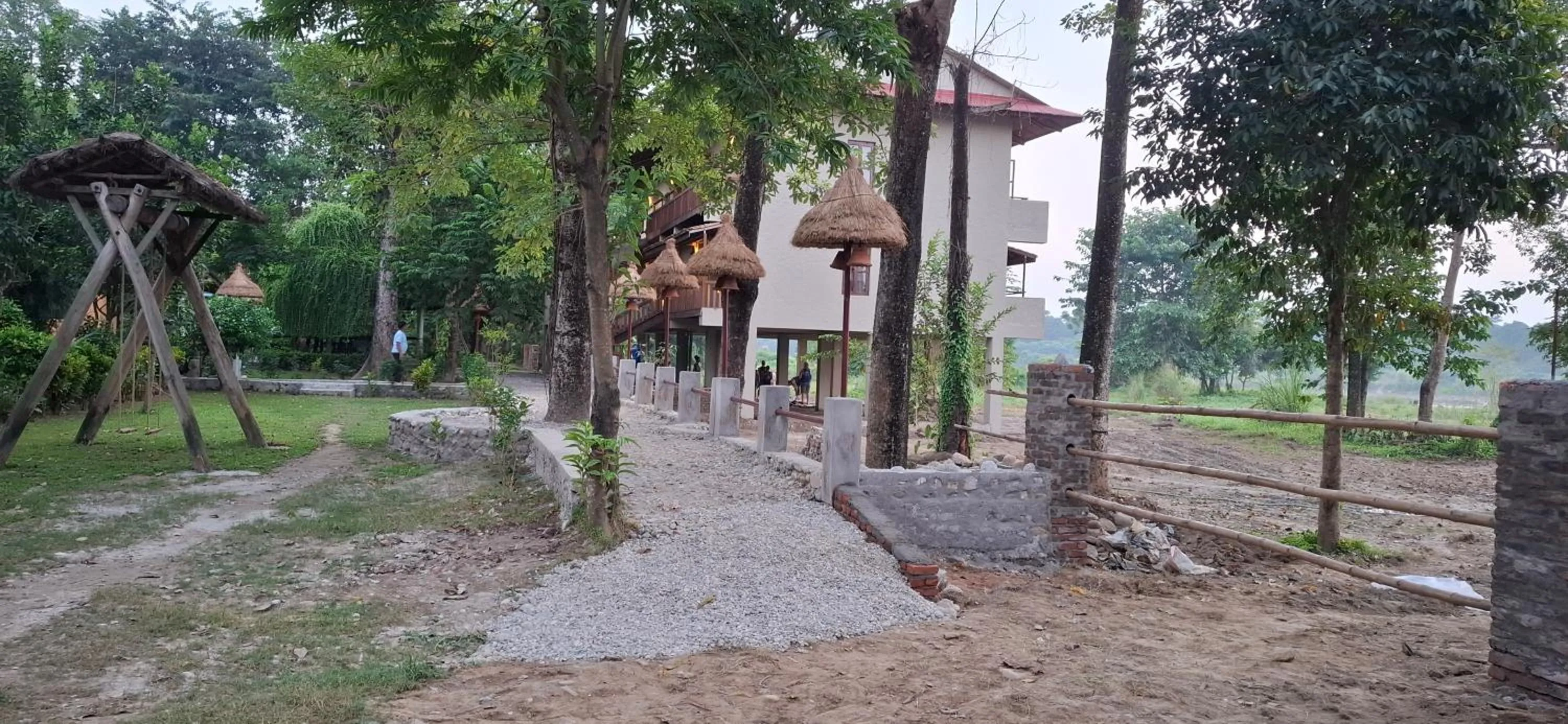 Property building in River View Jungle Camp