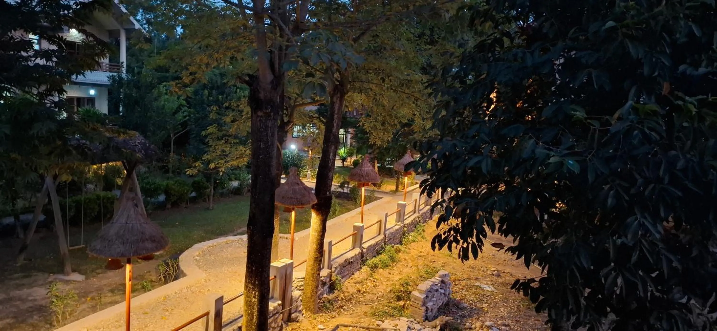 Garden in River View Jungle Camp