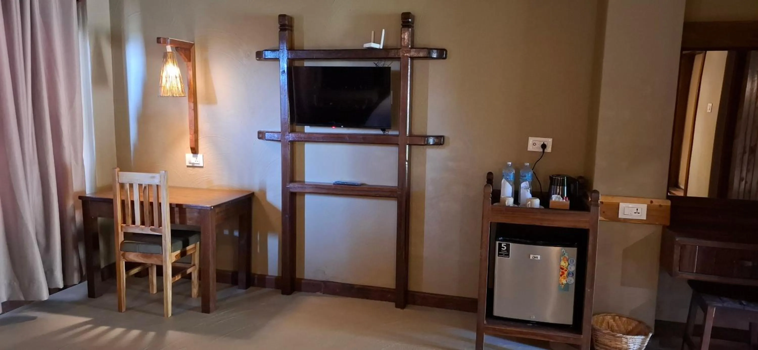 Bedroom in River View Jungle Camp