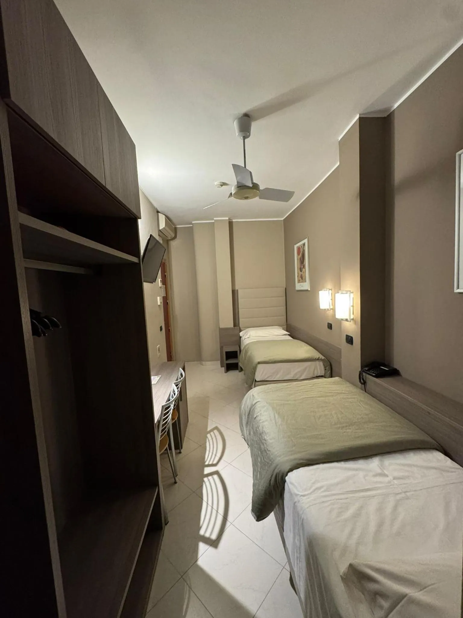 Bedroom, Bed in Hotel Parma