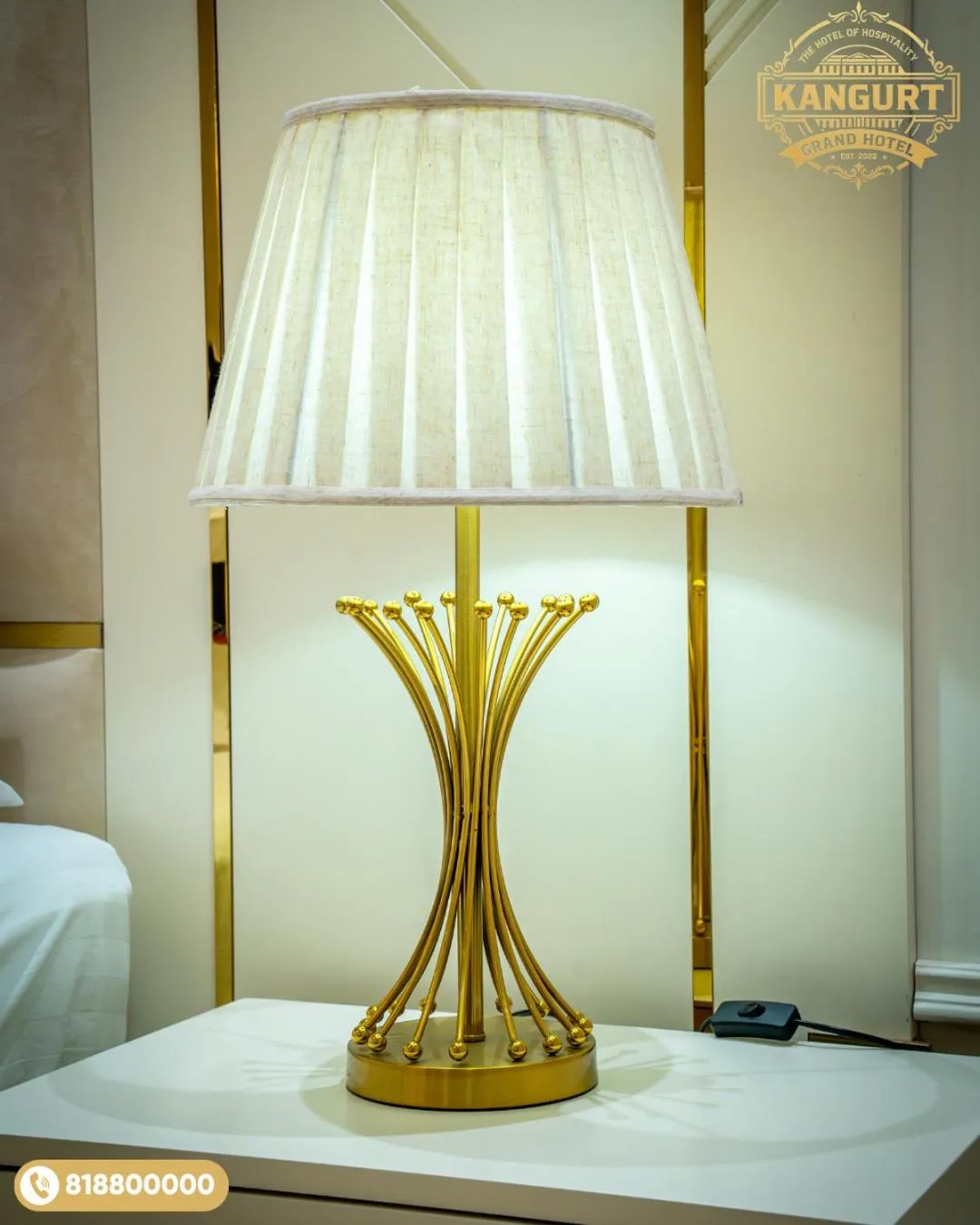 Bed in KANGURT Grand Hotel