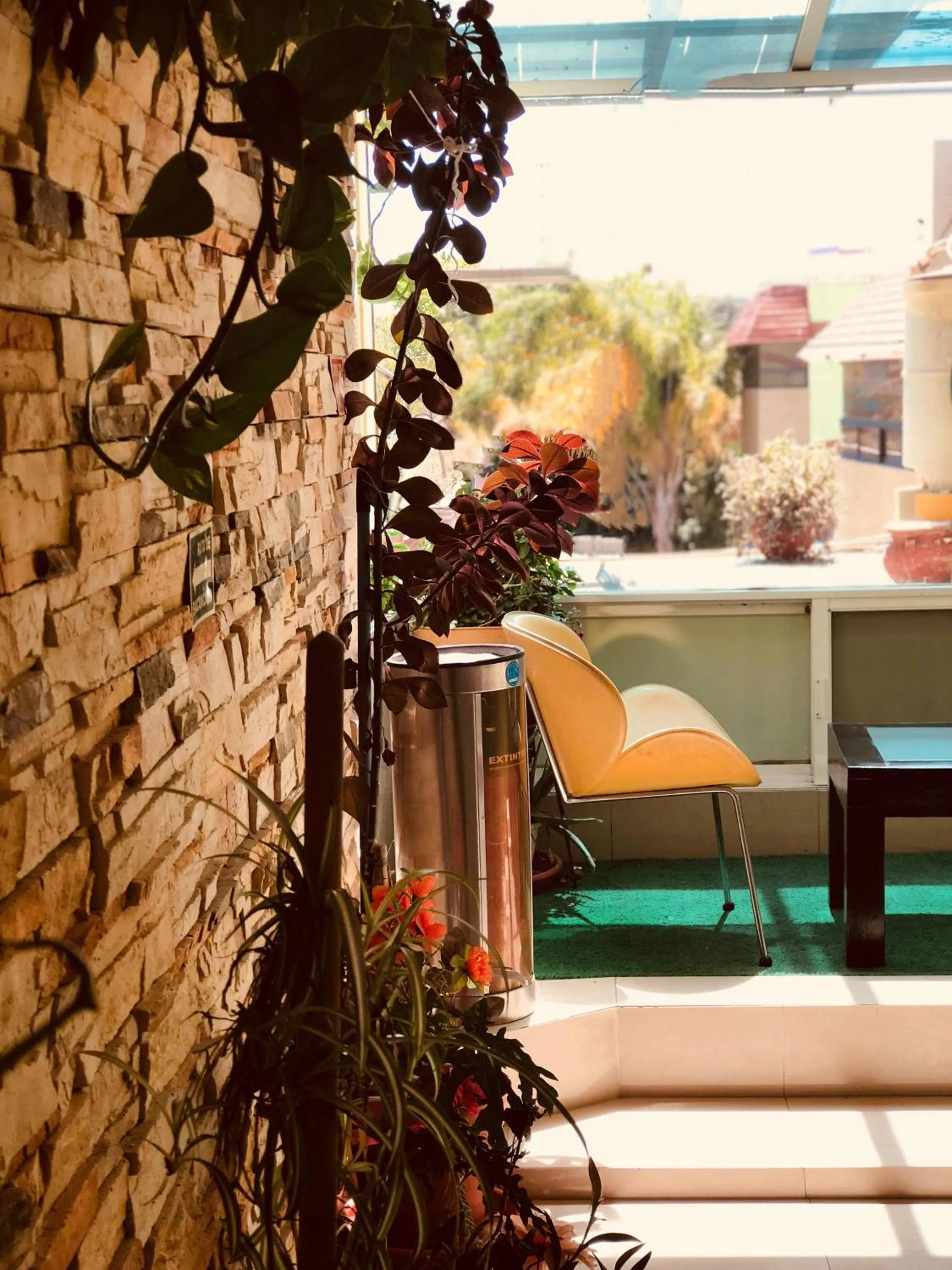Balcony/Terrace in Hotel Cuellar