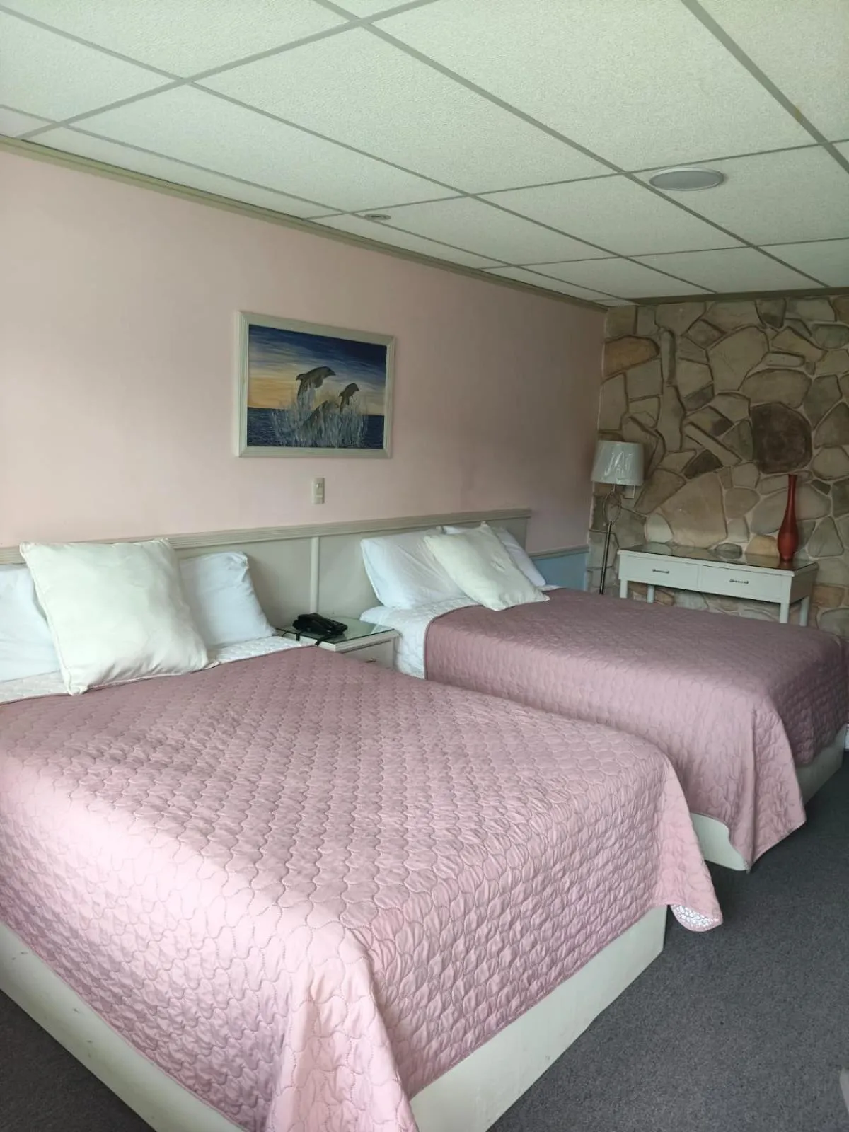 Bed in Hotel Cuellar