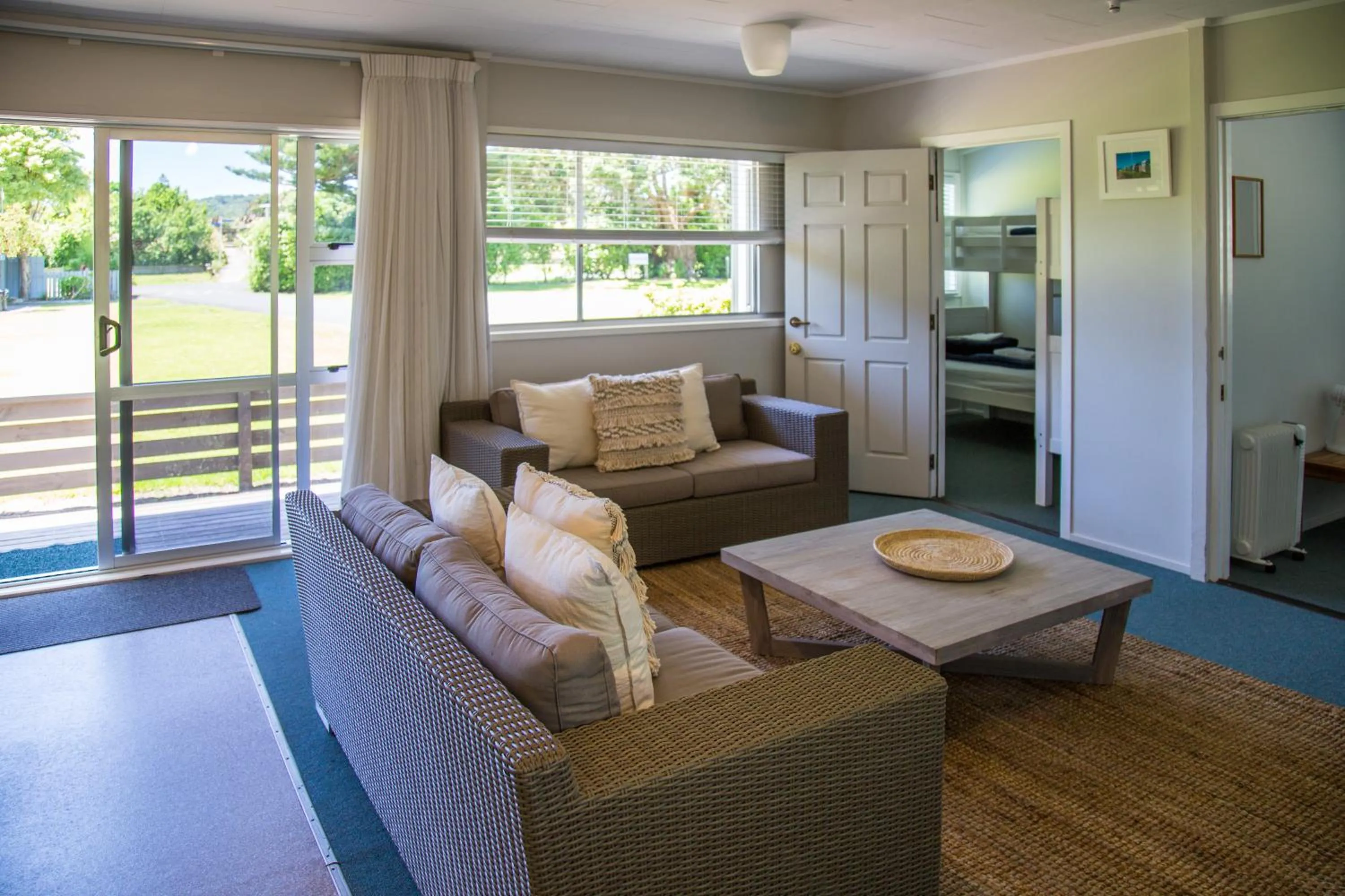 Patio in Hahei Beach Resort