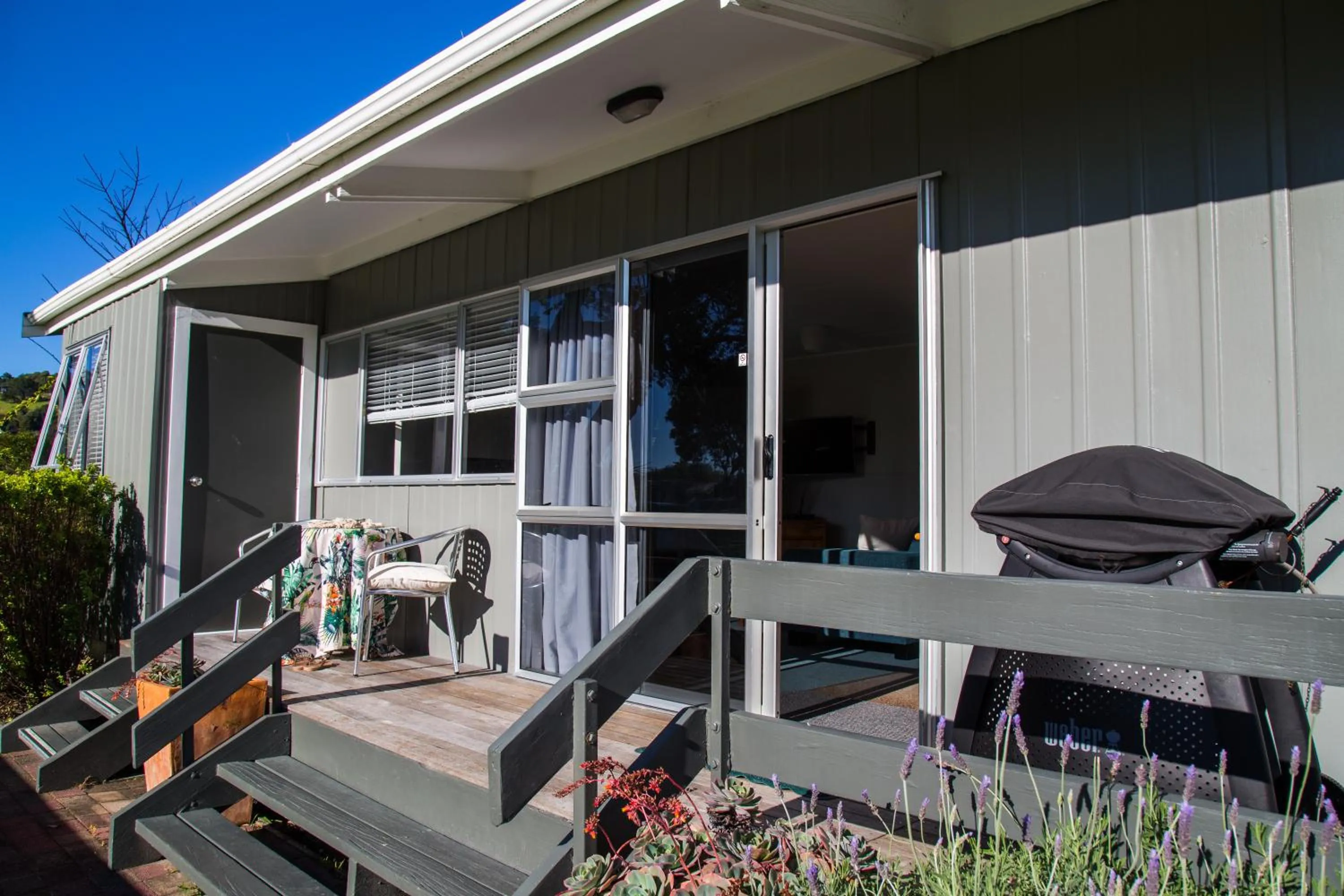 Patio in Hahei Beach Resort