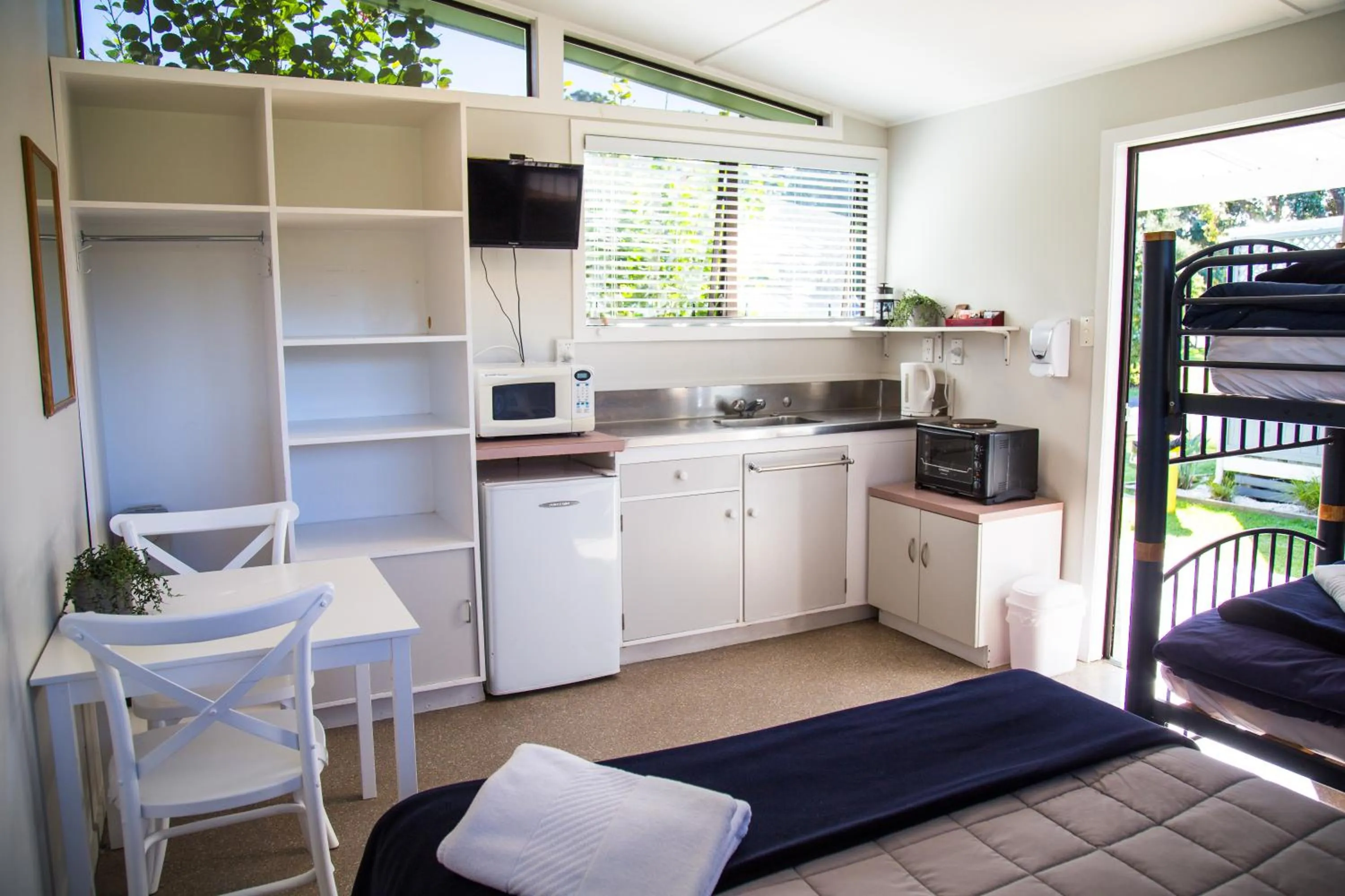 BBQ facilities in Hahei Beach Resort