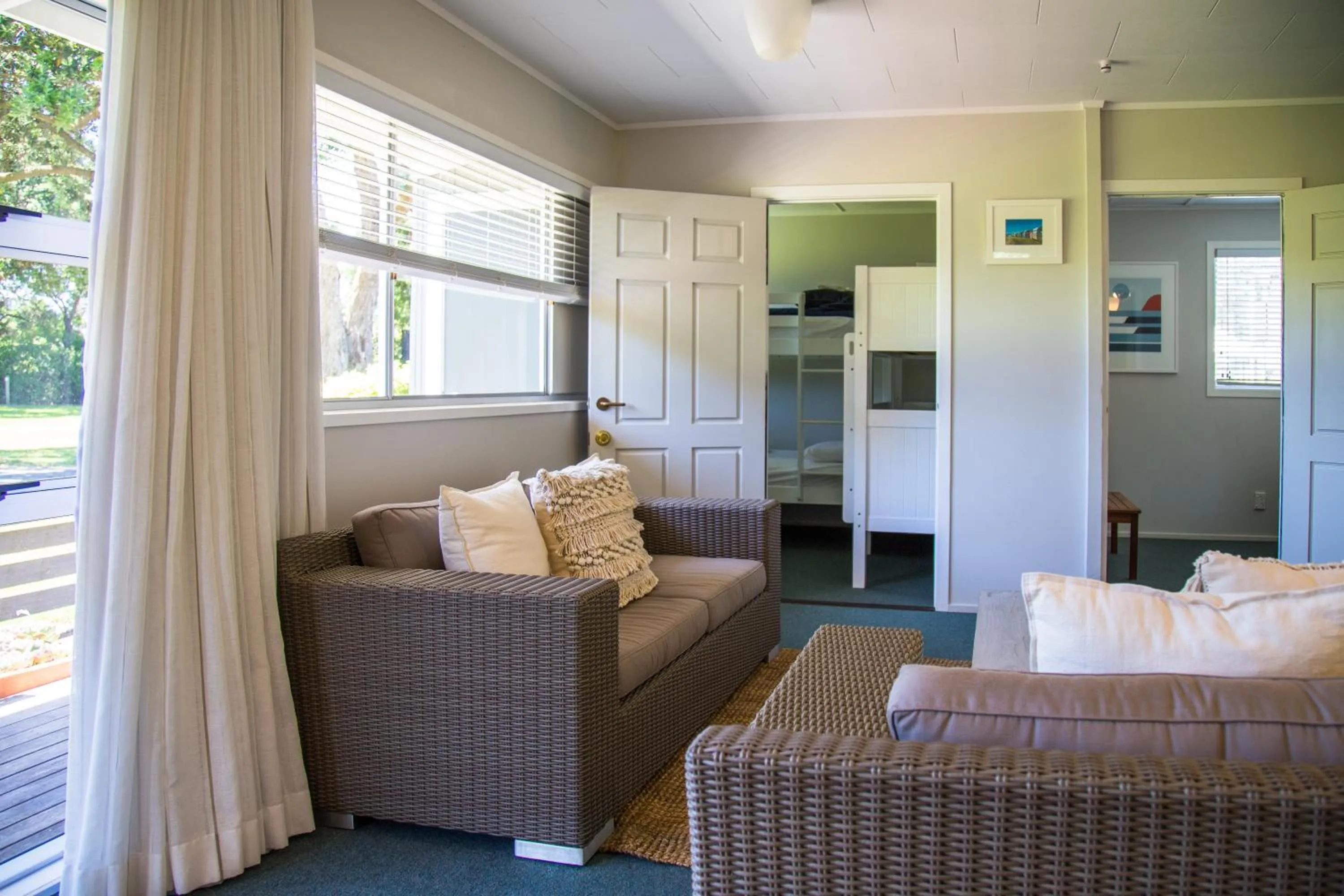 Patio in Hahei Beach Resort