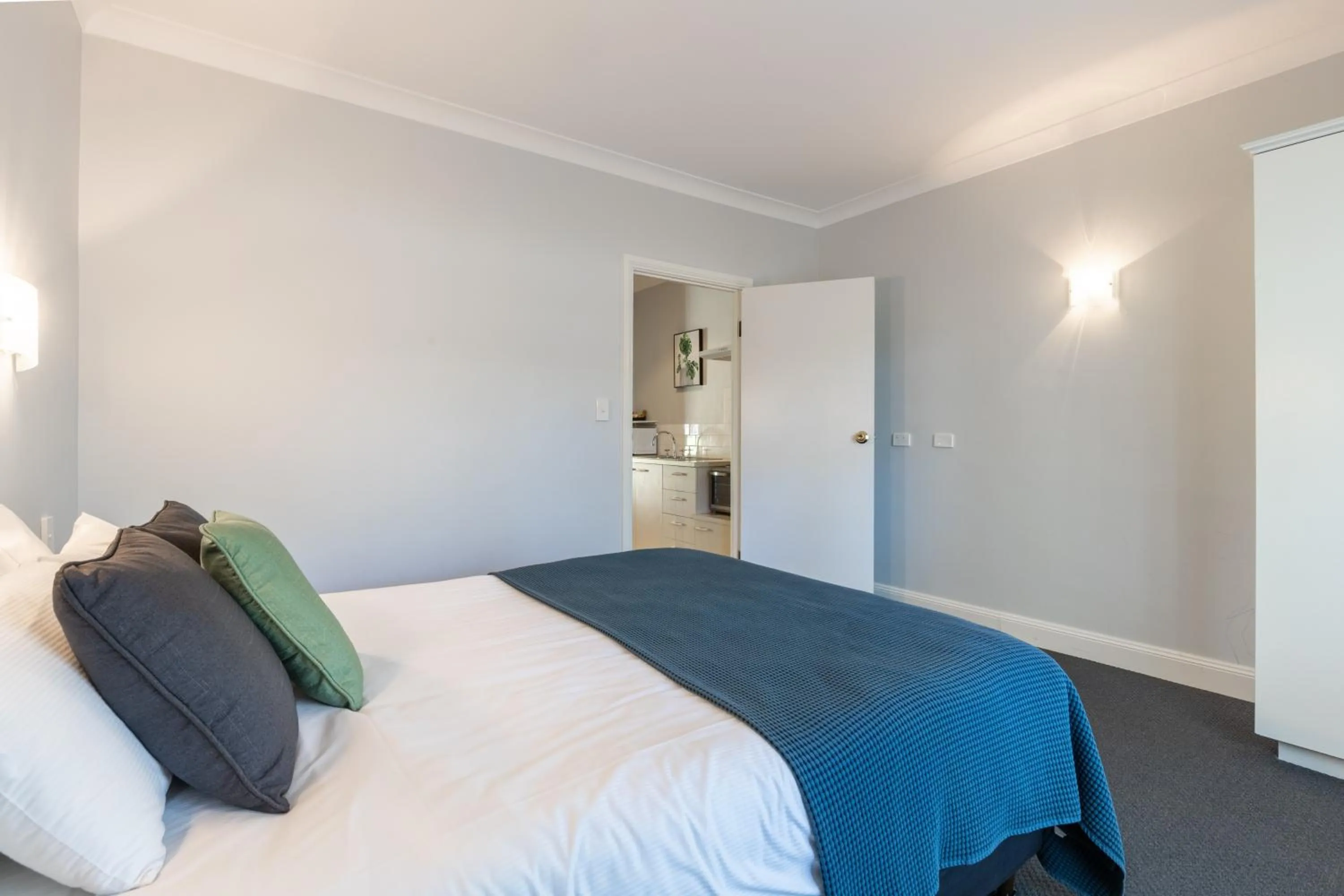 Bed in St Francis Winery