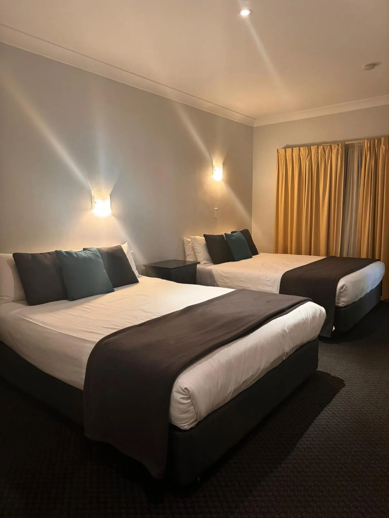 Bed in St Francis Winery