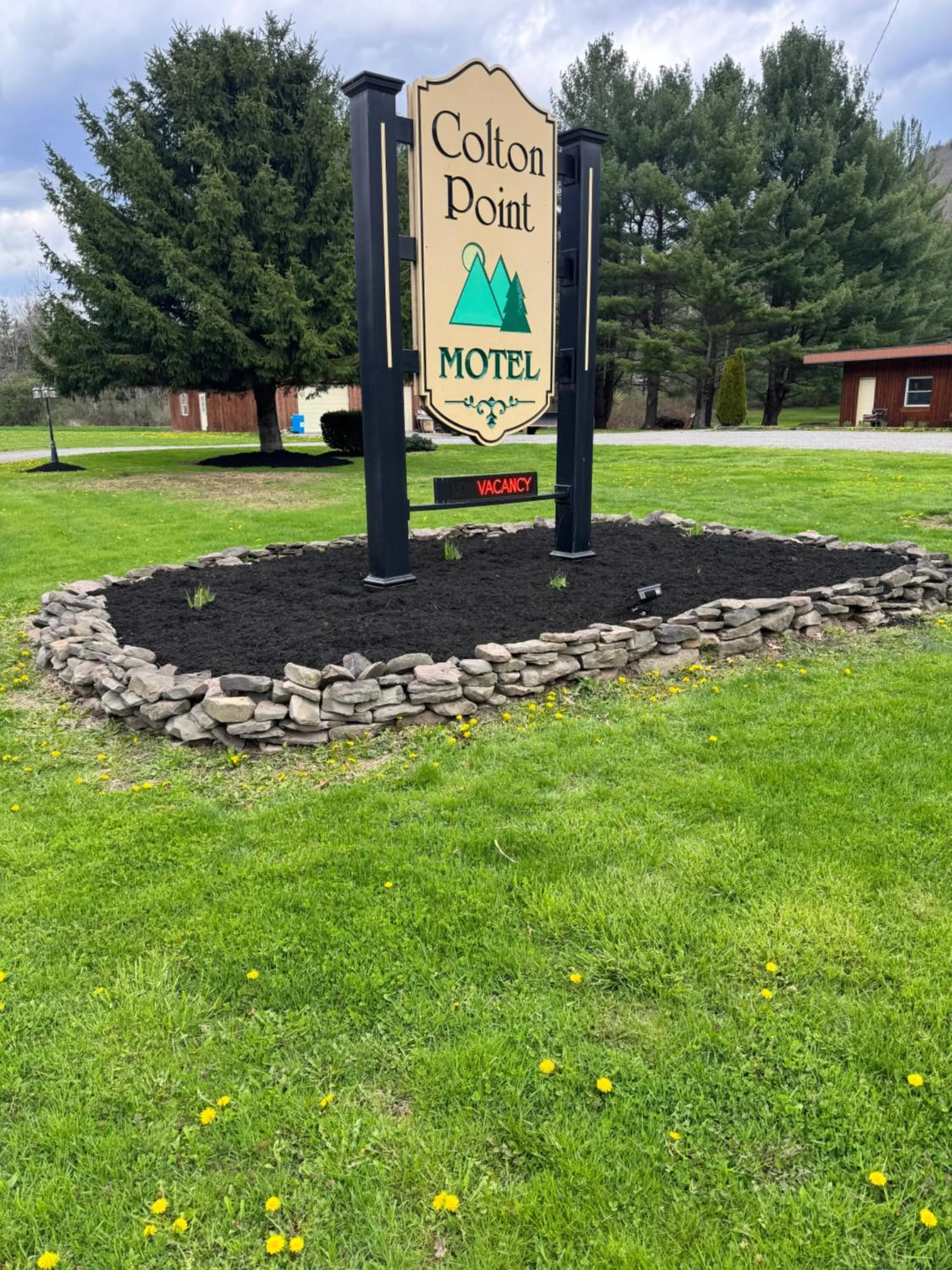 Logo/Certificate/Sign in Colton Point Motel