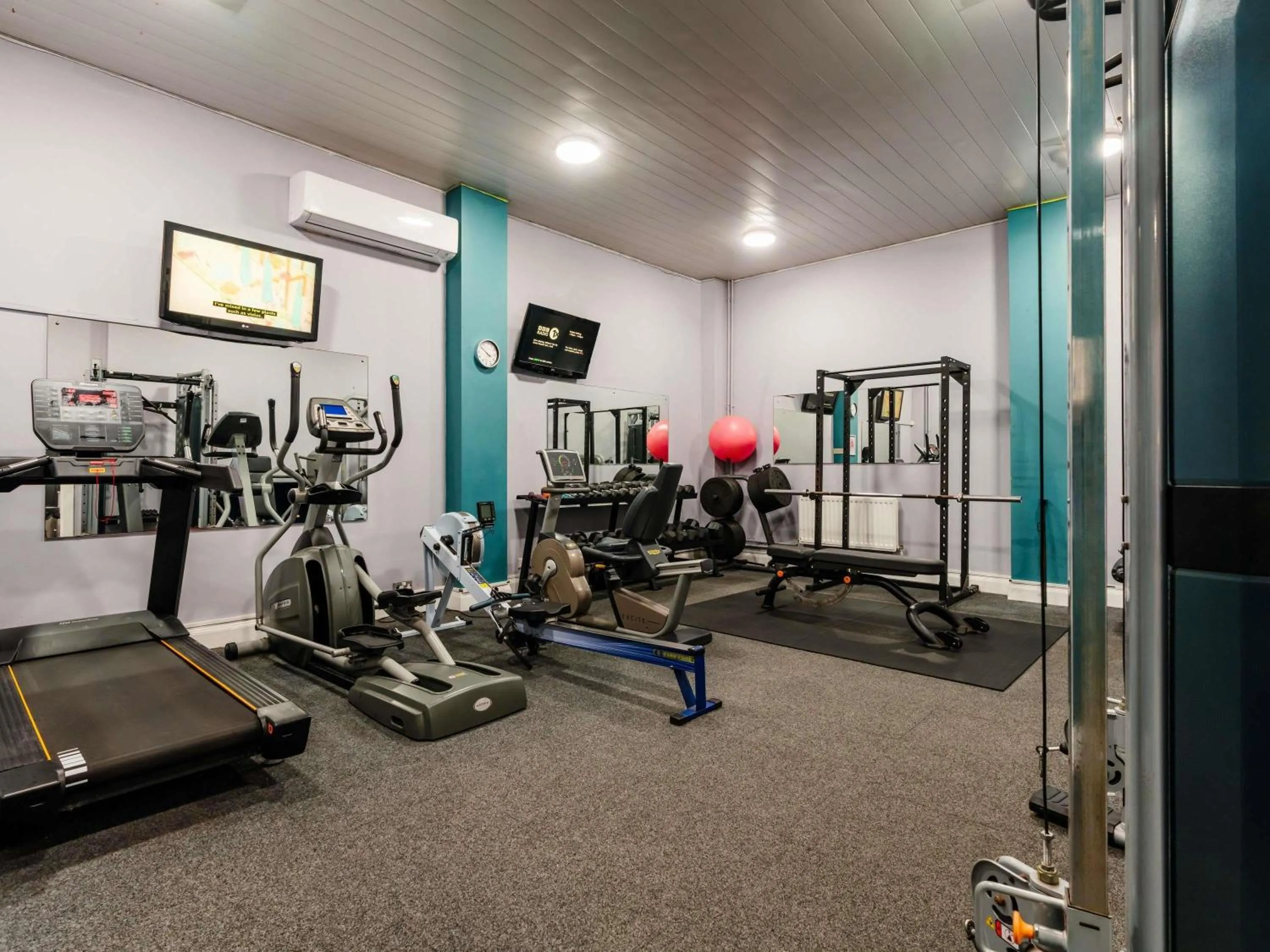 Fitness centre/facilities in Mercure Daventry Court Hotel