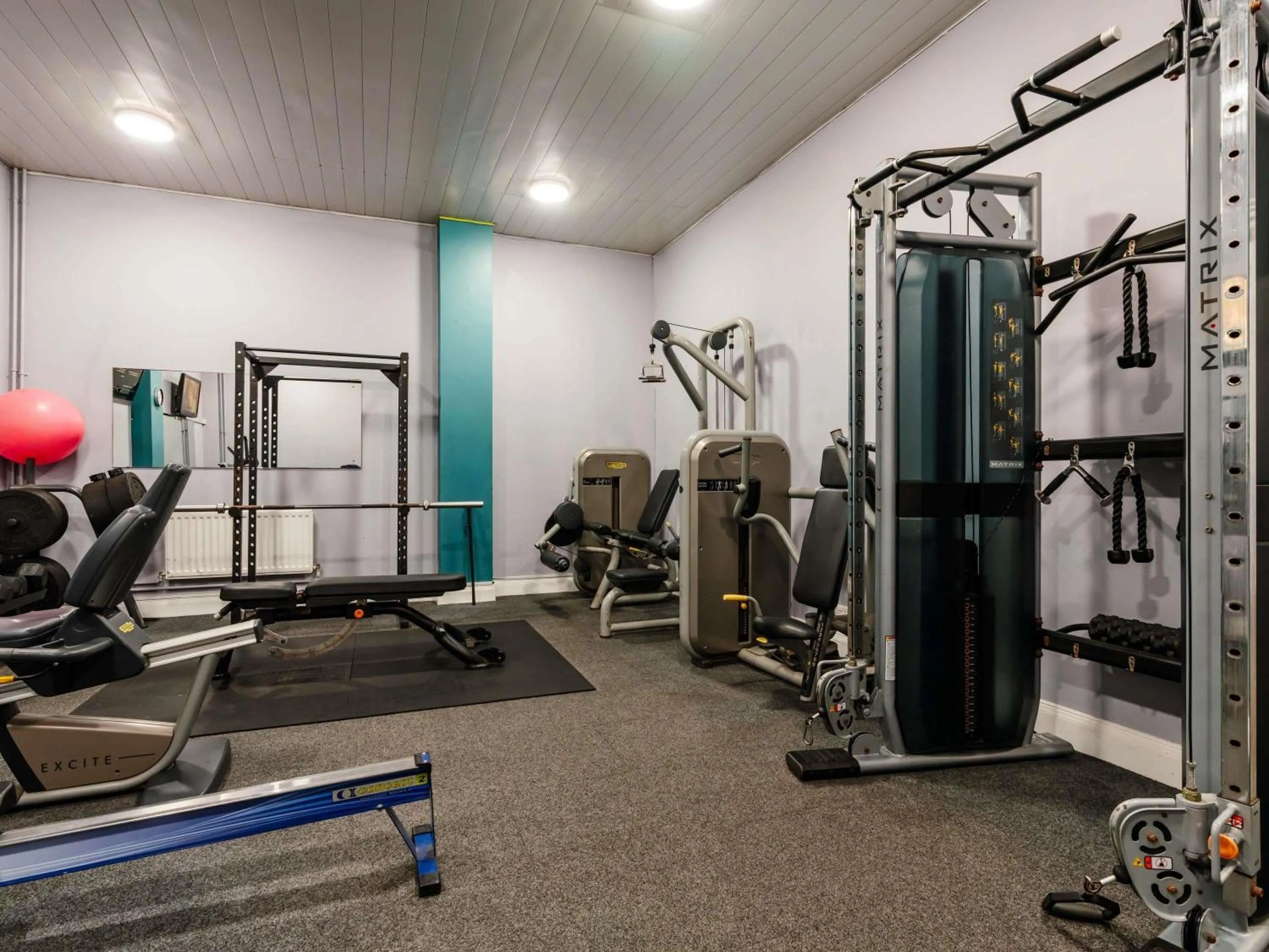 Fitness centre/facilities in Mercure Daventry Court Hotel