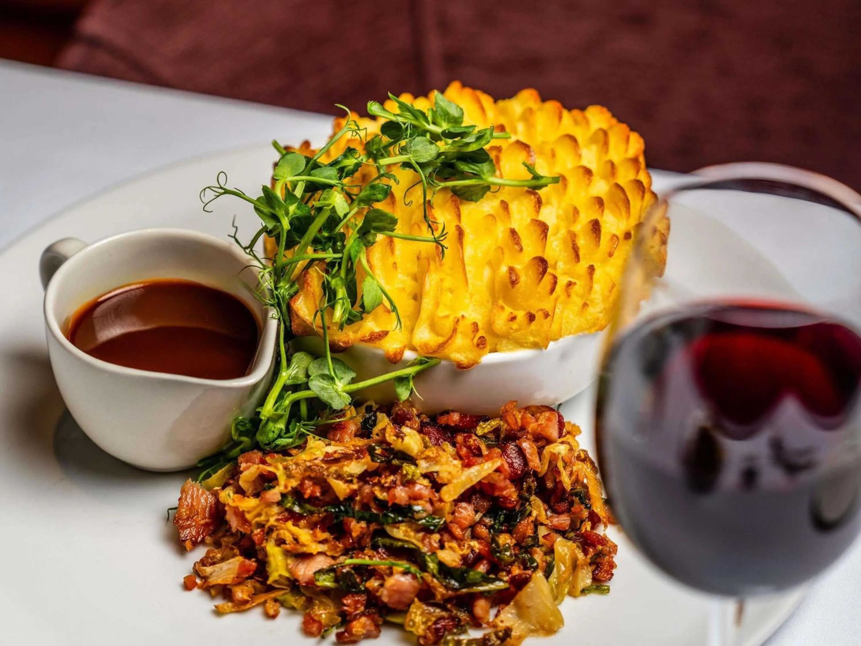 Restaurant/places to eat in Mercure Daventry Court Hotel