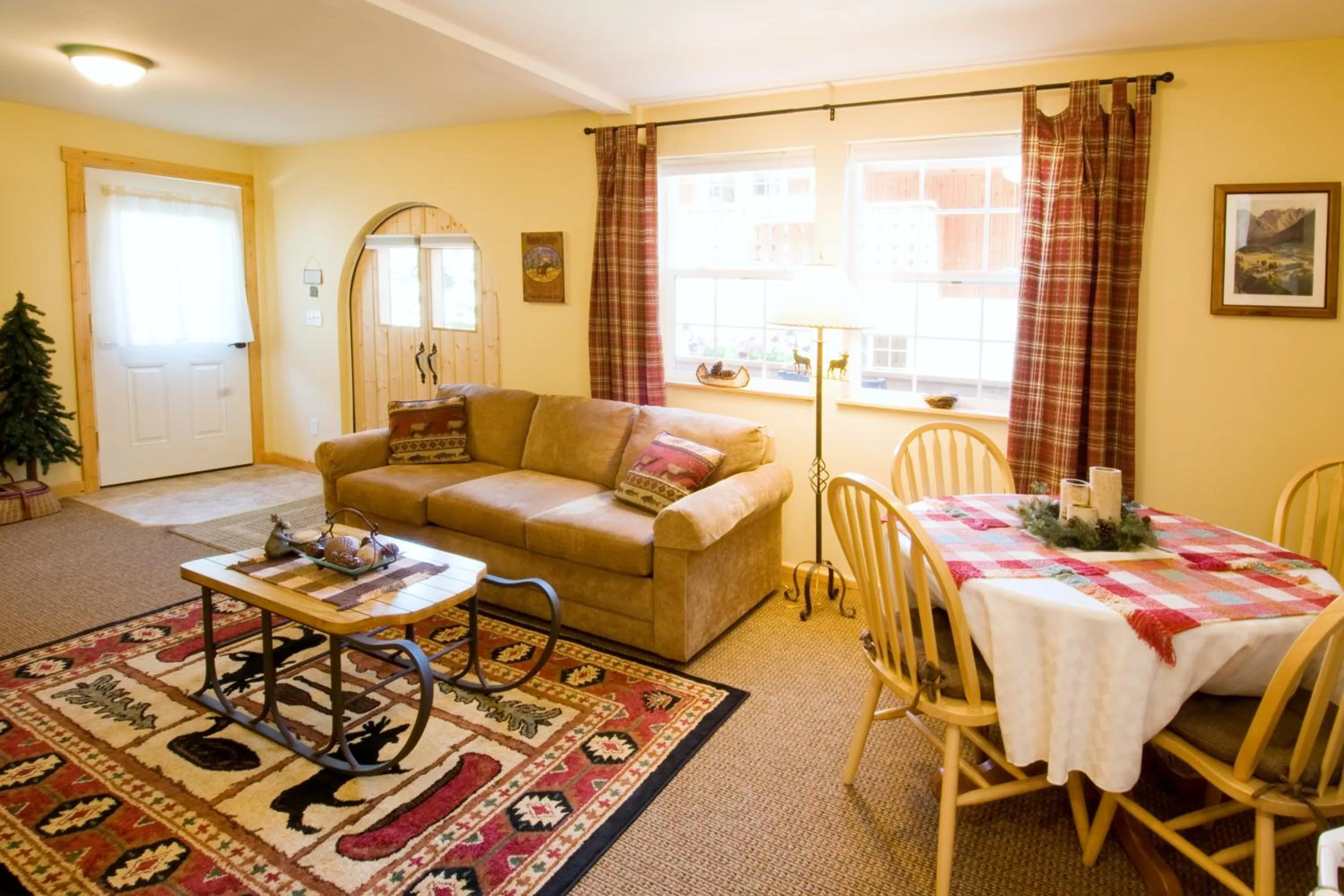 Seating area in Haus Hanika