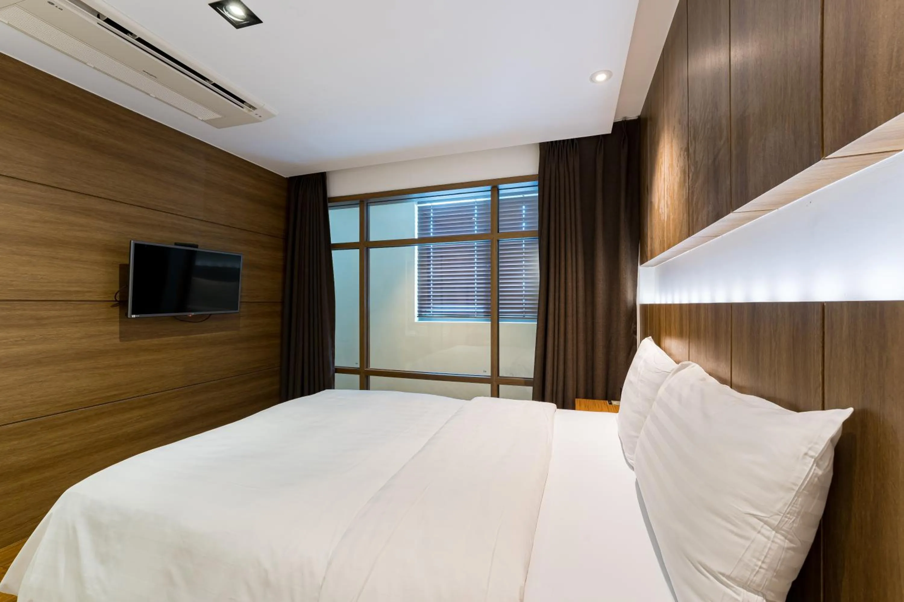 Bed in Browndot Hotel Incheon Songdo