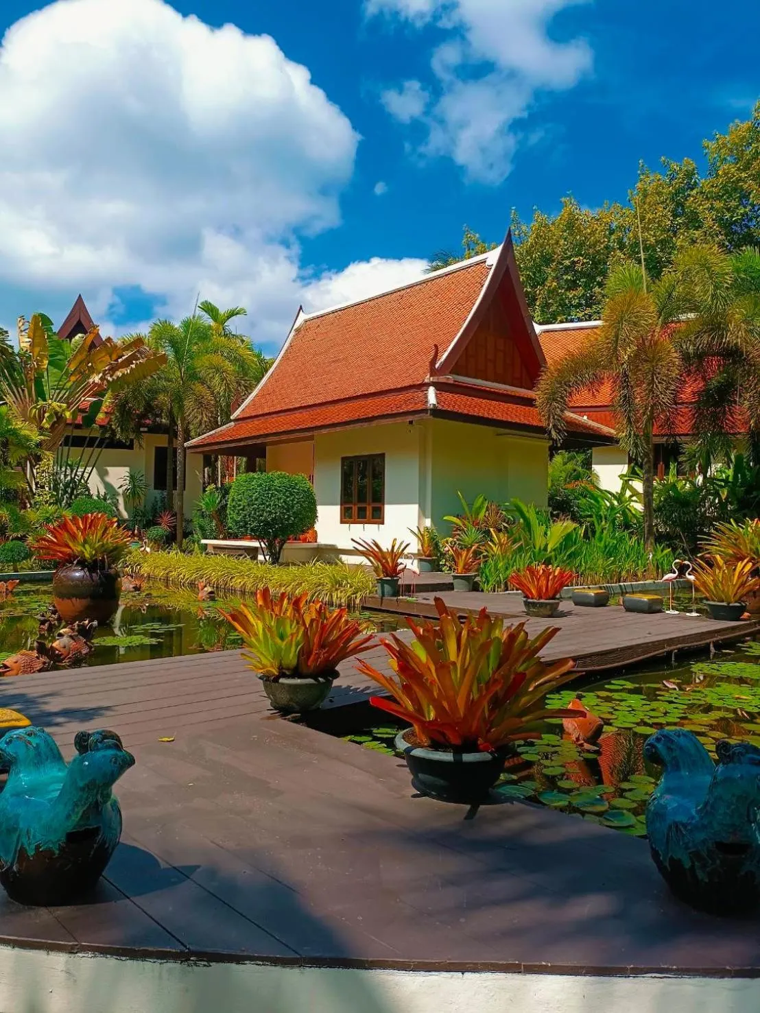 Garden view in Baan Thai Lanta Resort