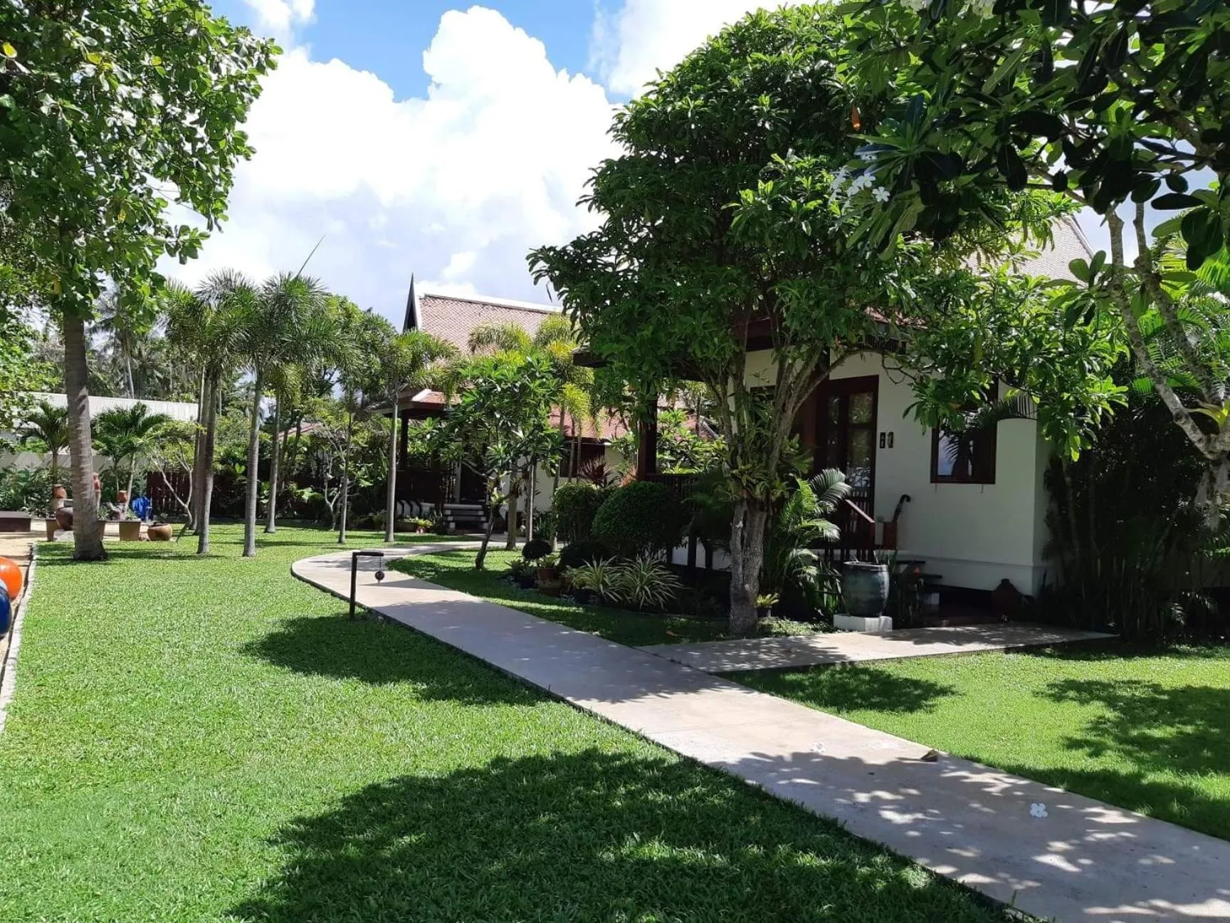 Natural landscape in Baan Thai Lanta Resort