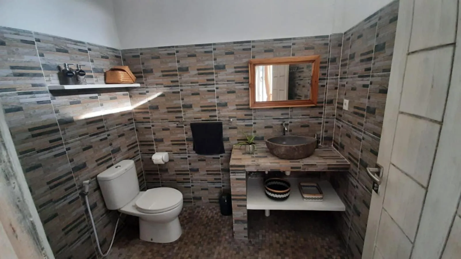 Shower in Bali Diversity Dive Resort