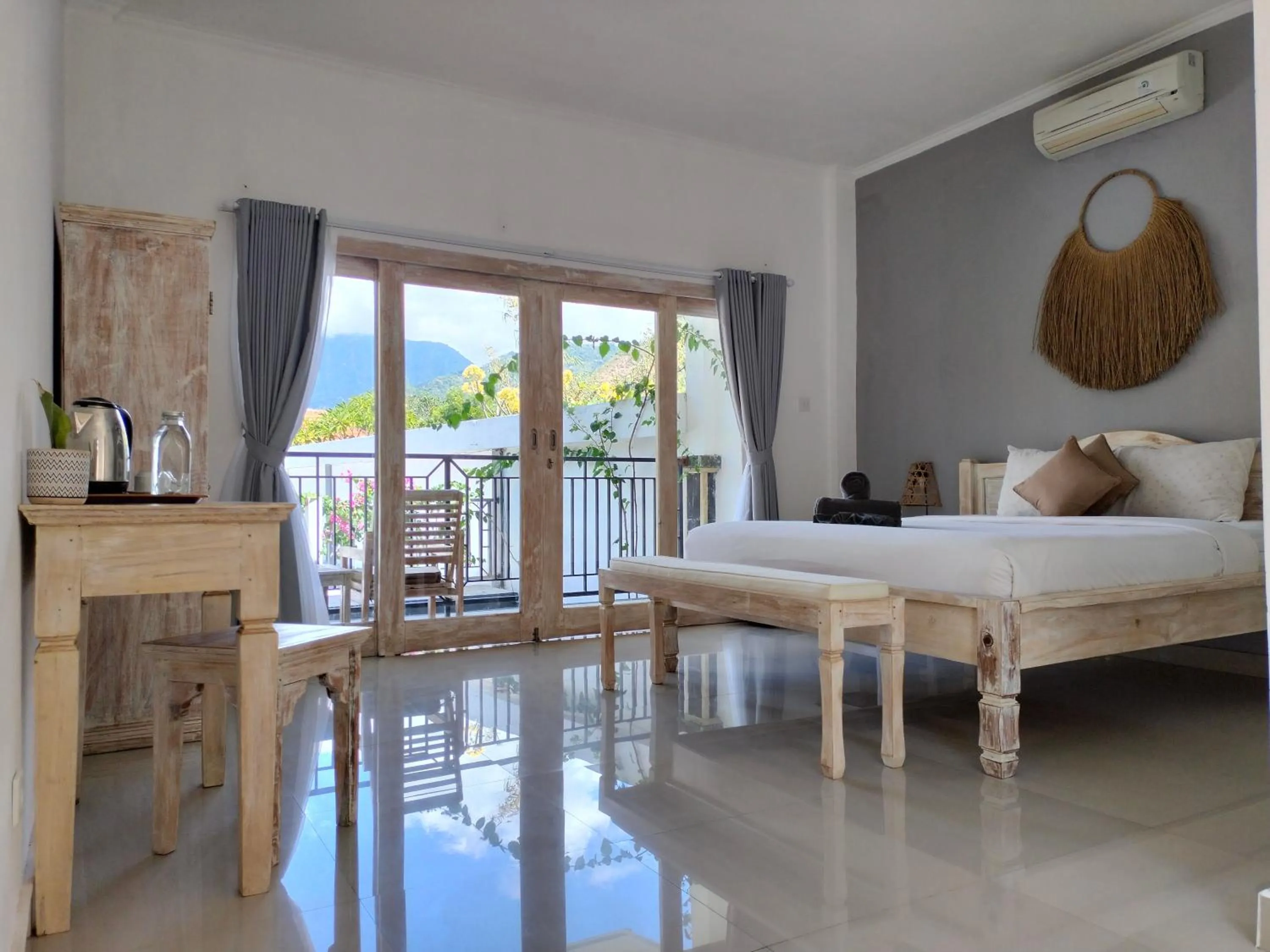 Bed in Bali Diversity Dive Resort