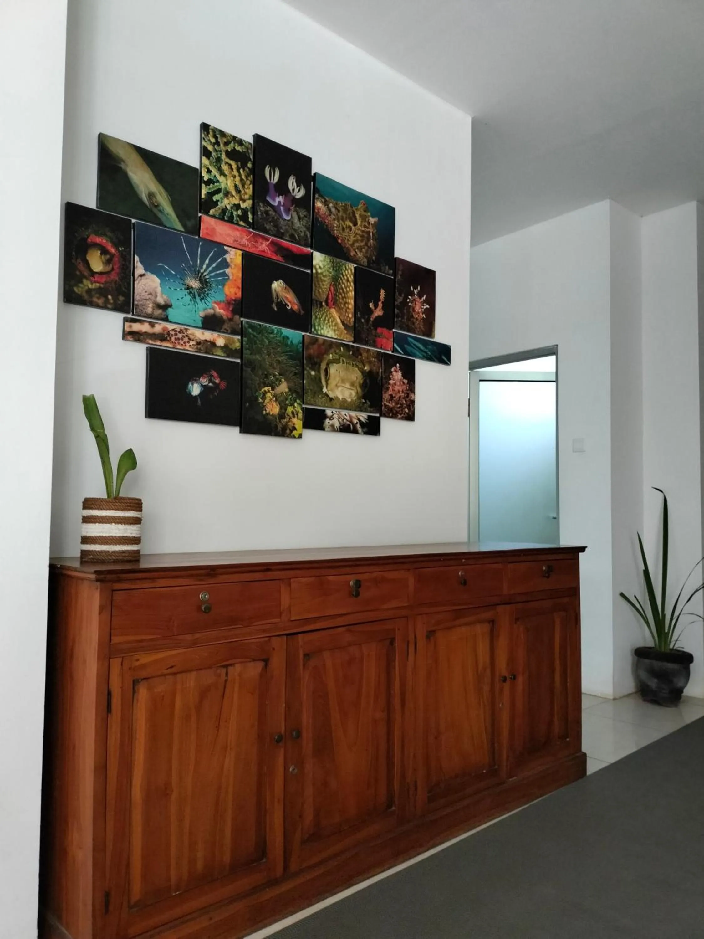 Decorative detail in Bali Diversity Dive Resort