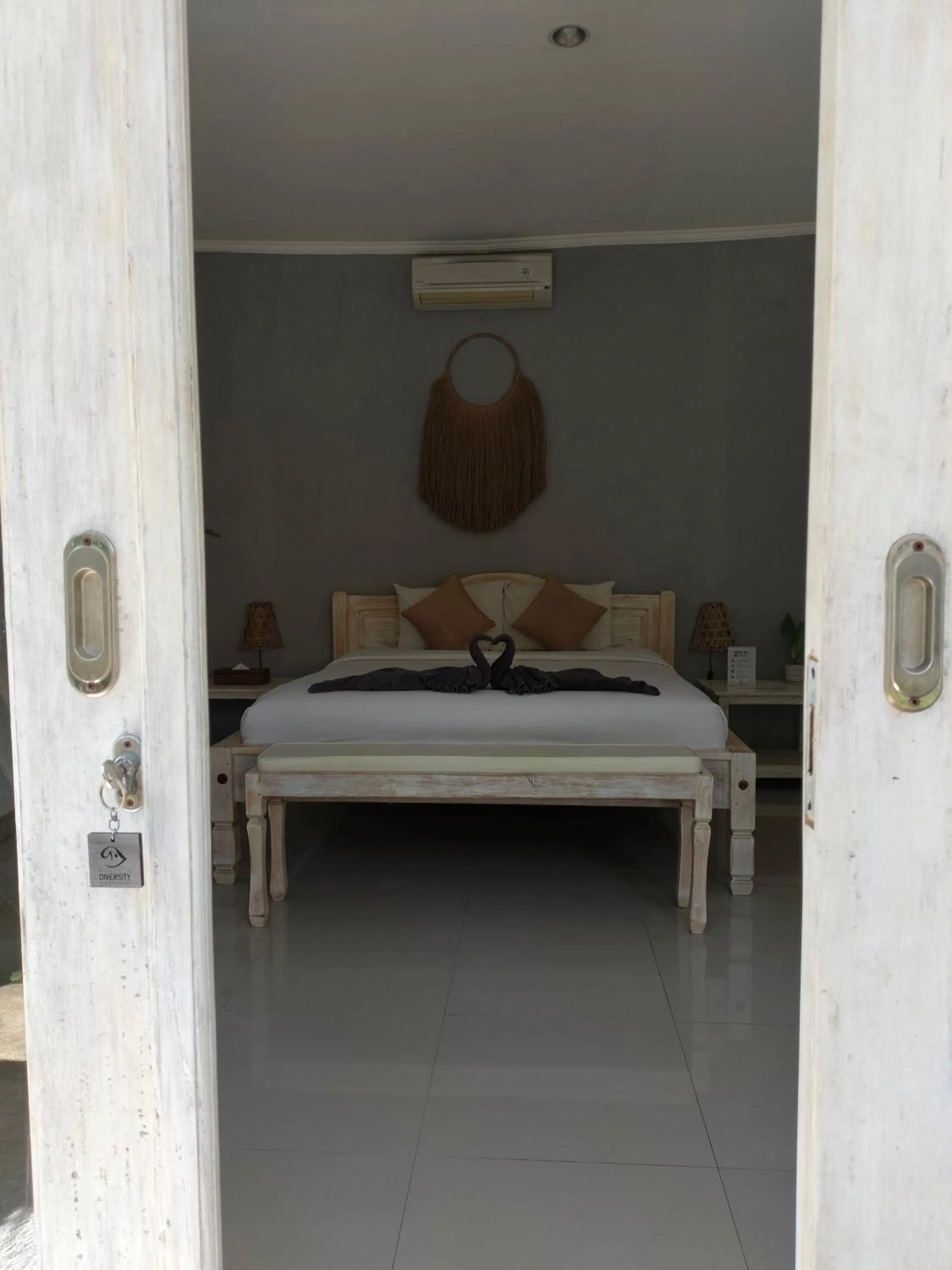 Bed in Bali Diversity Dive Resort