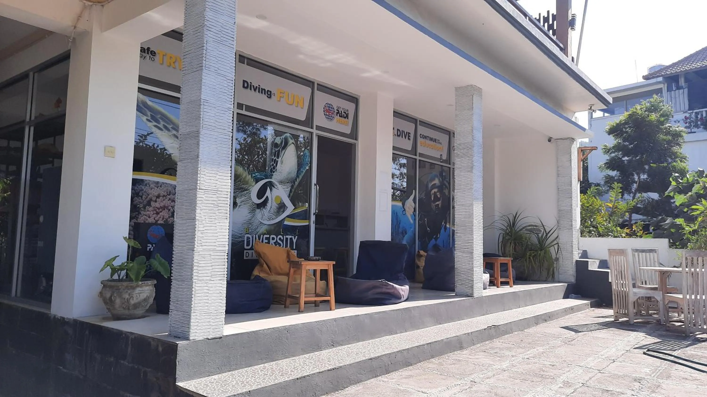 Property building in Bali Diversity Dive Resort