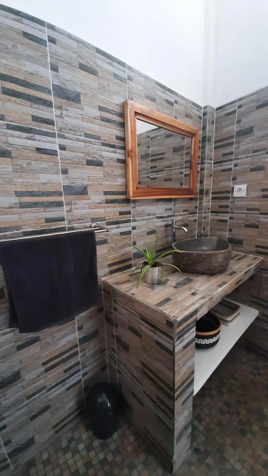 Shower in Bali Diversity Dive Resort