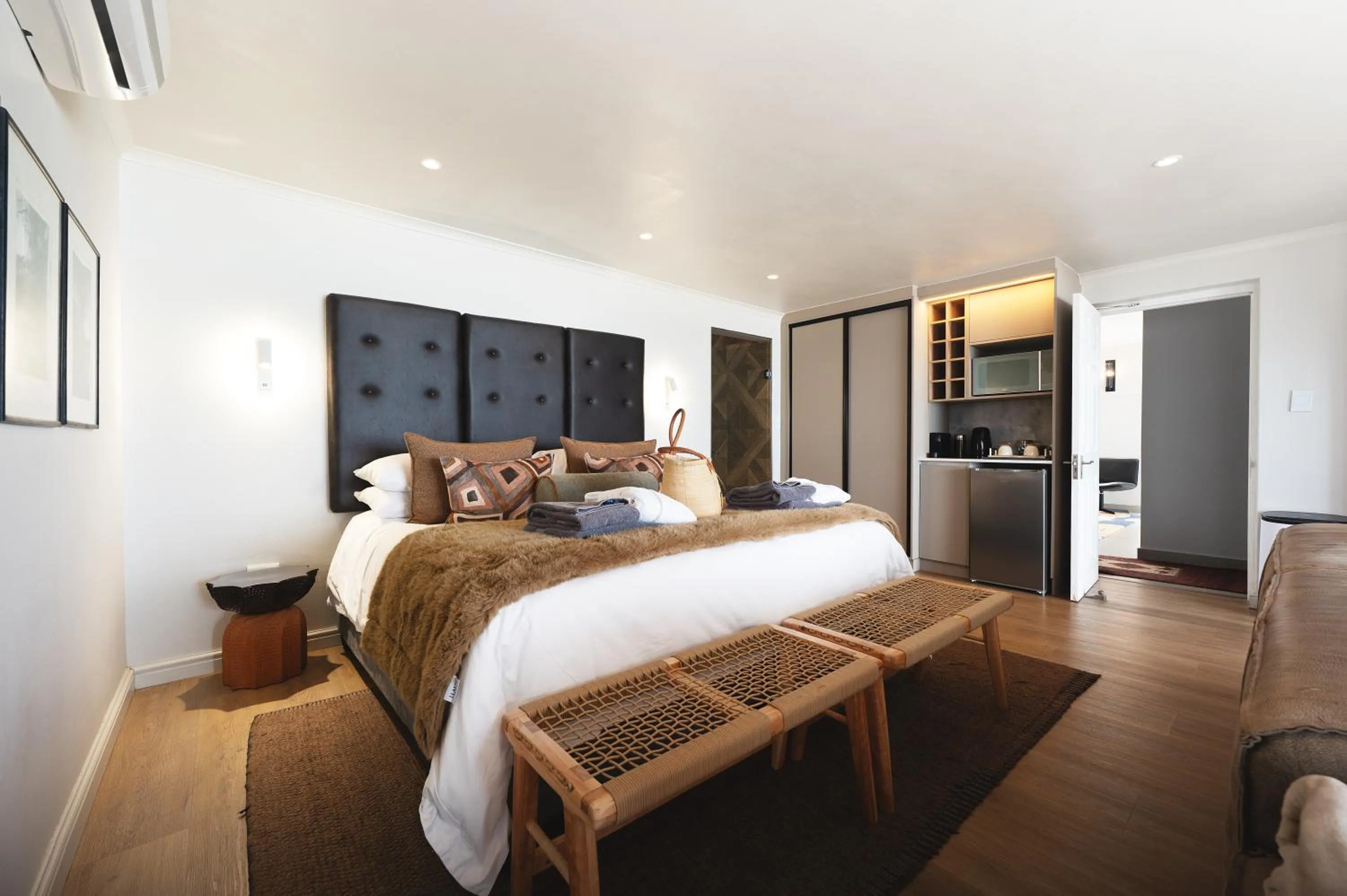 Bed in Beach Villa Wilderness