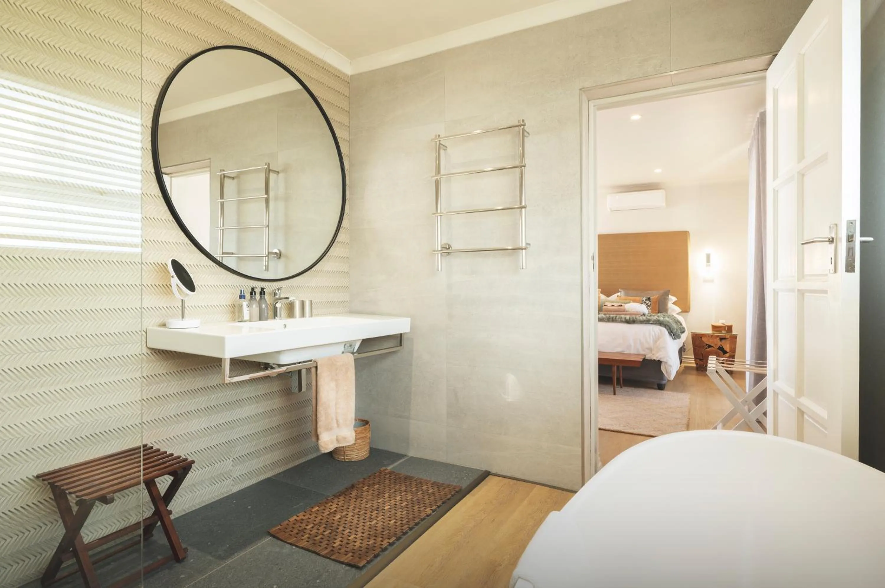 Bed in Beach Villa Wilderness