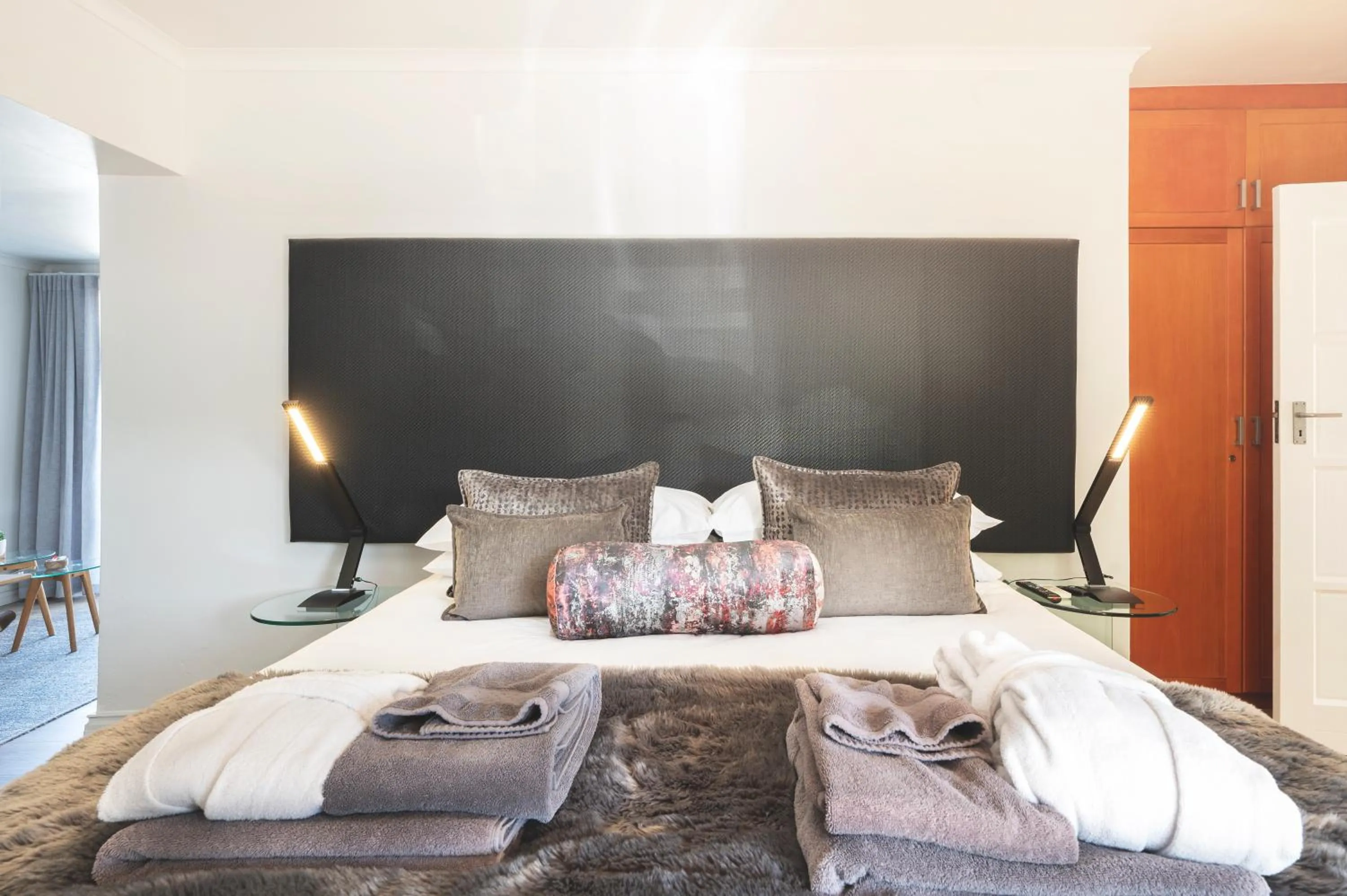 Bed in Beach Villa Wilderness