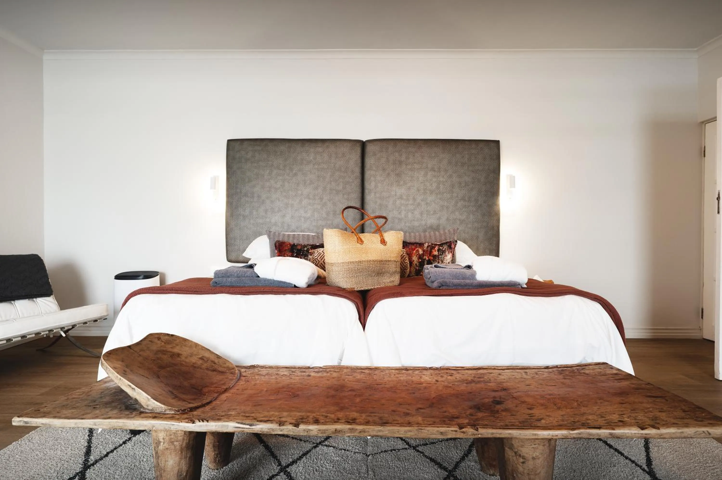 Bed in Beach Villa Wilderness