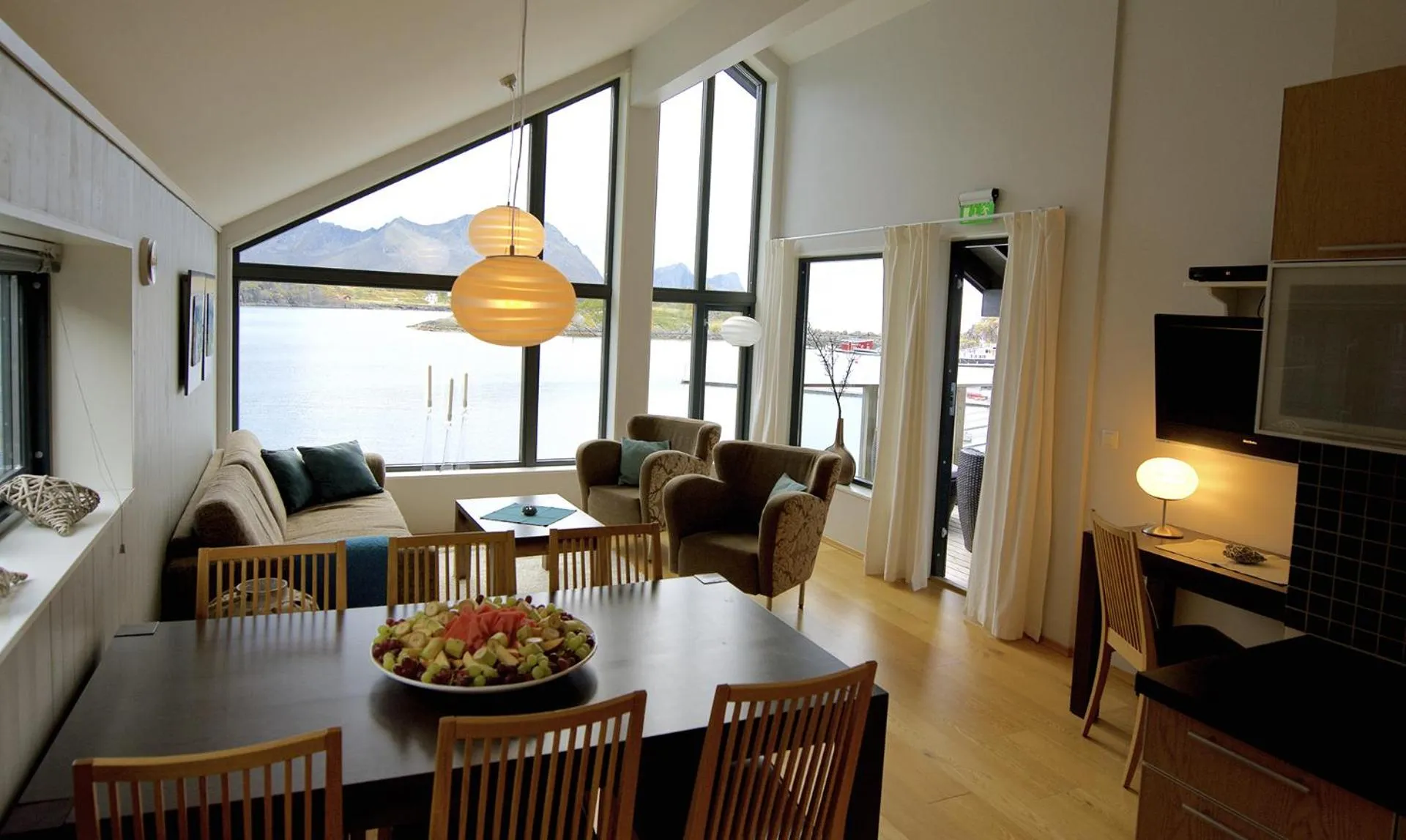 Seating area in Hamn i Senja