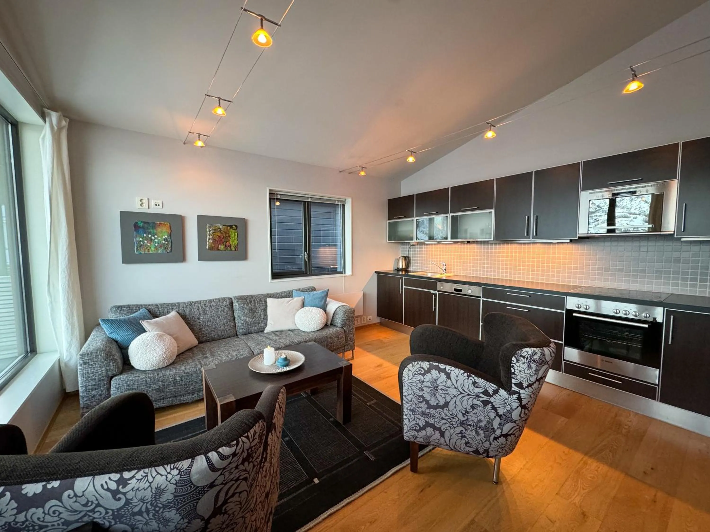 Living room in Hamn i Senja