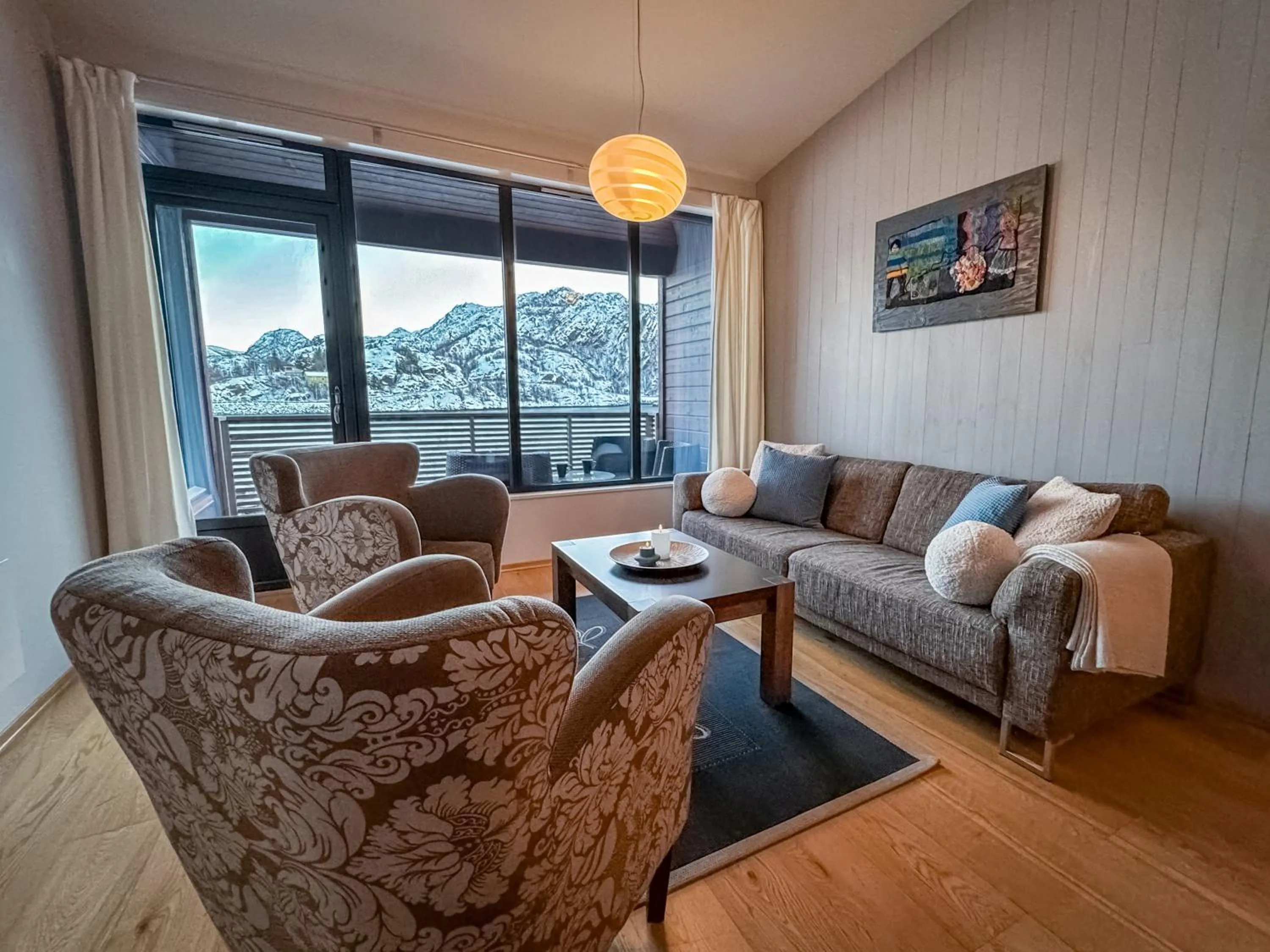 Living room in Hamn i Senja