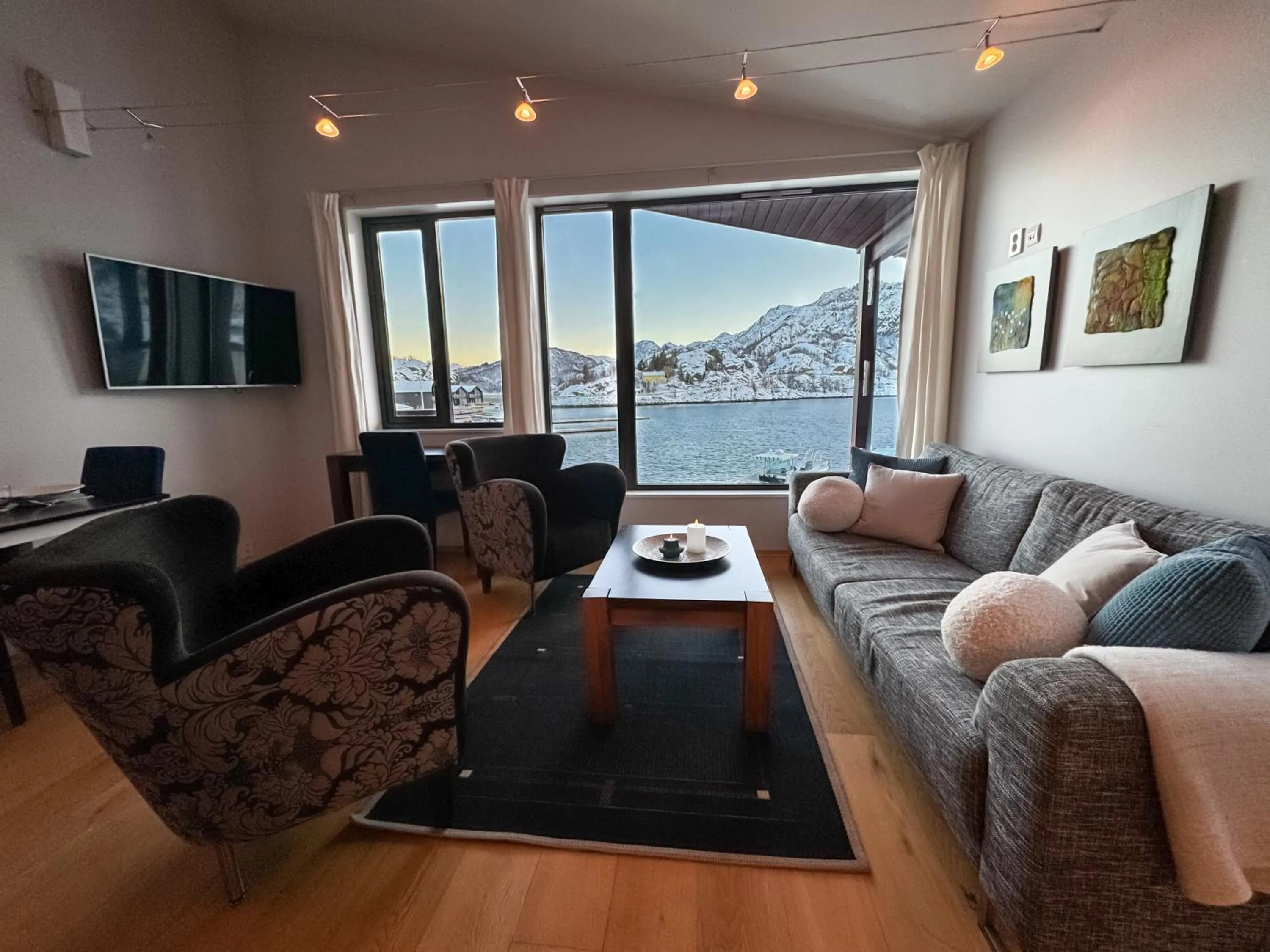 Living room in Hamn i Senja