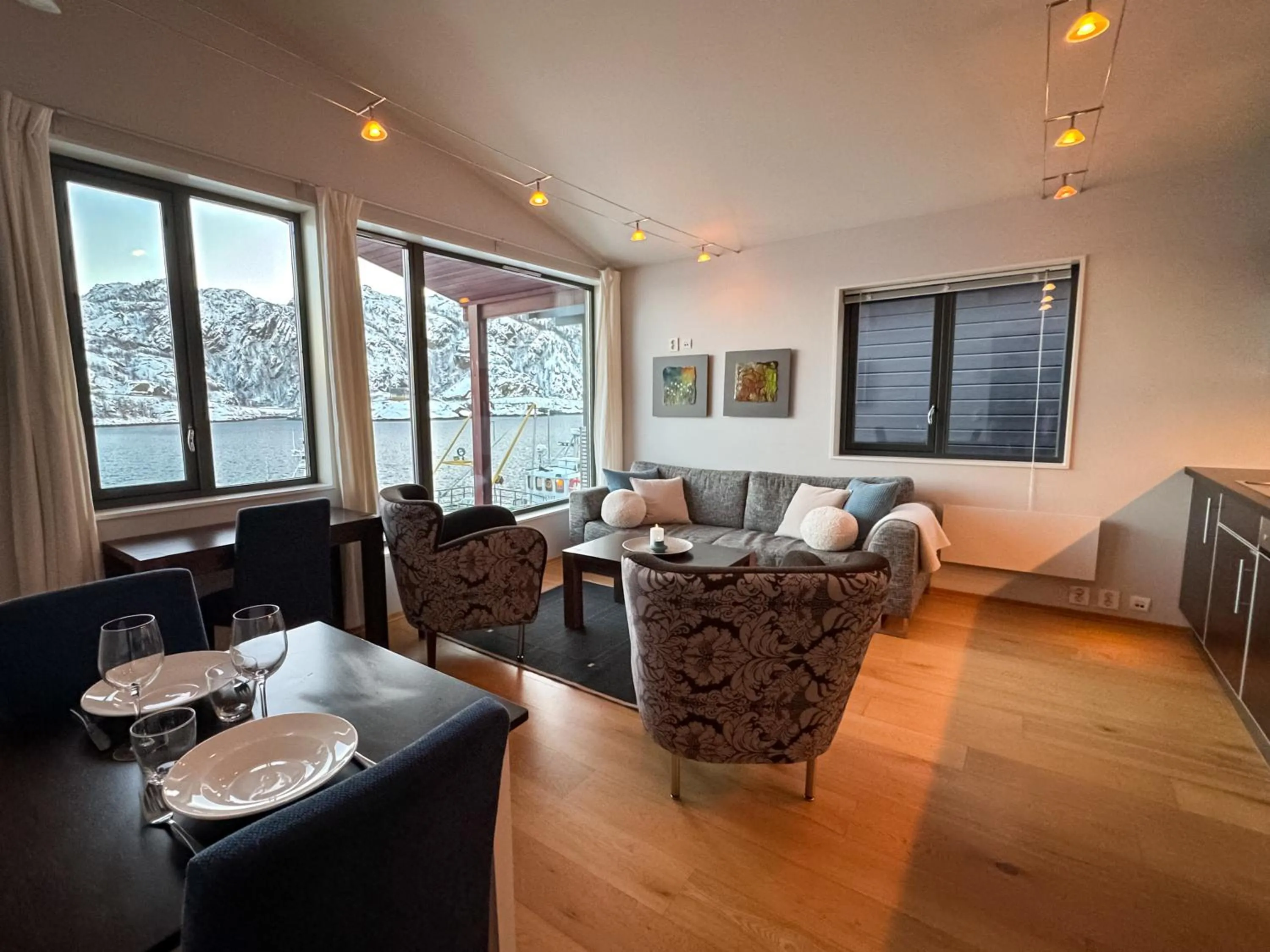 Living room in Hamn i Senja