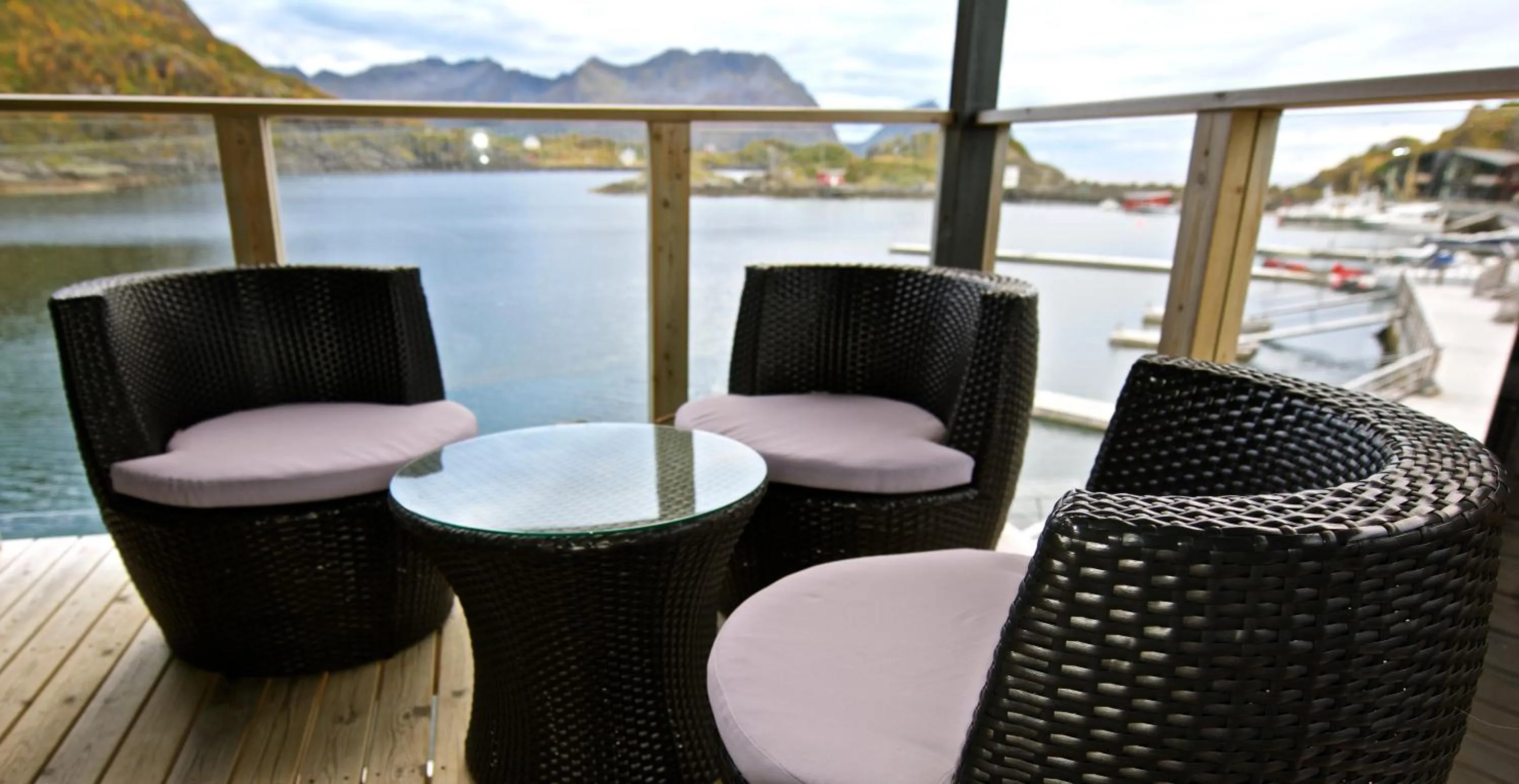 Balcony/Terrace in Hamn i Senja