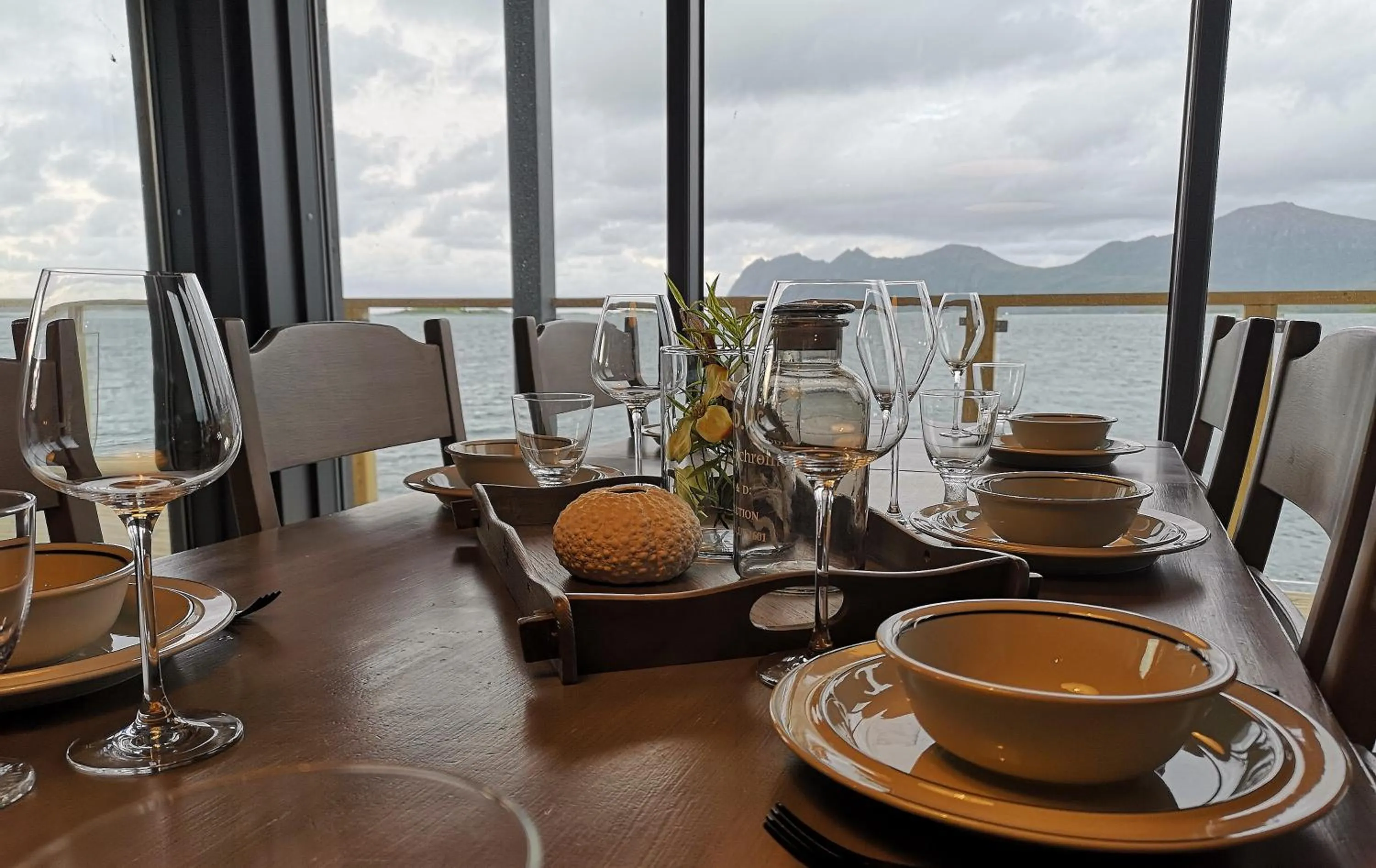 Natural landscape in Hamn i Senja