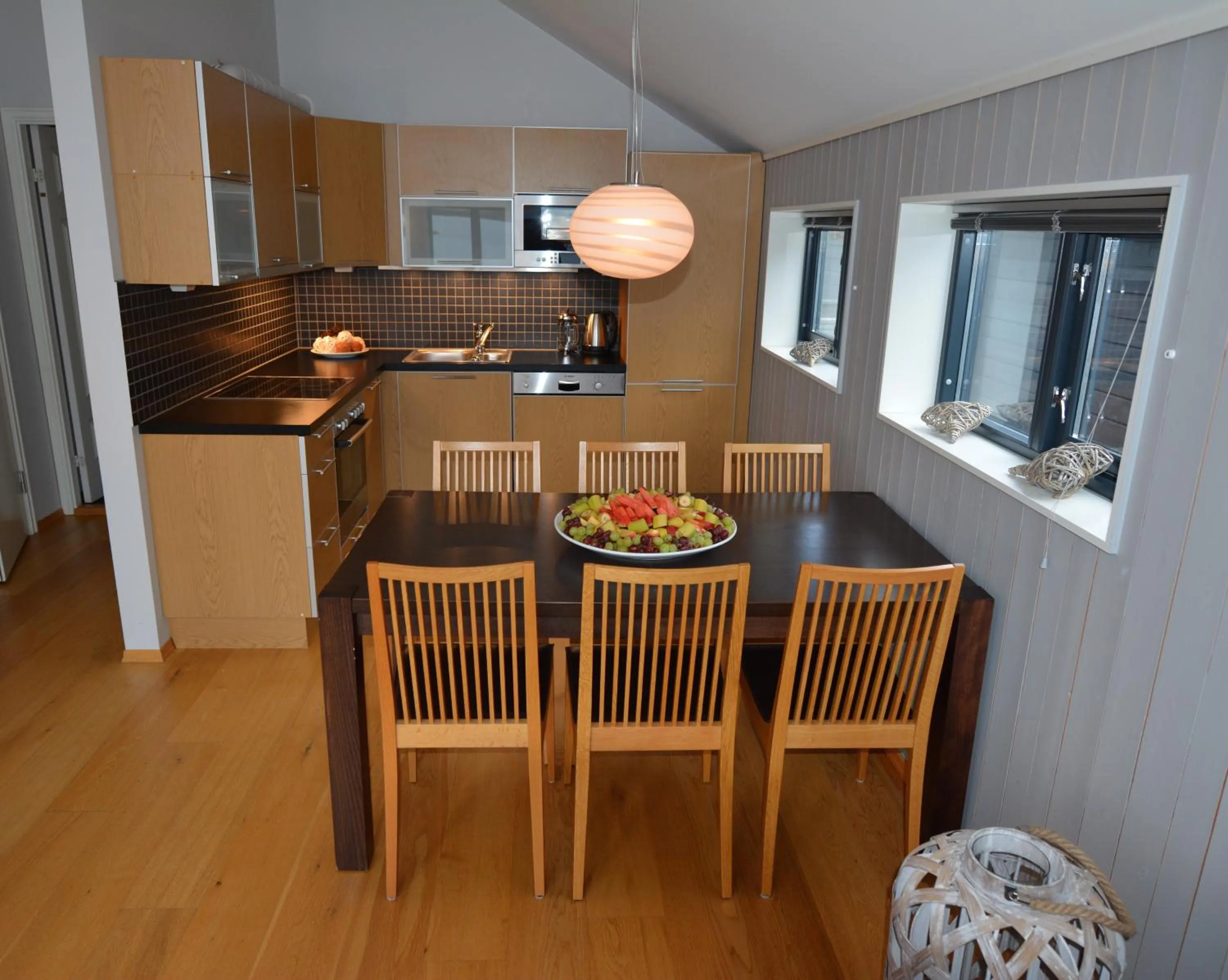 Kitchen or kitchenette in Hamn i Senja