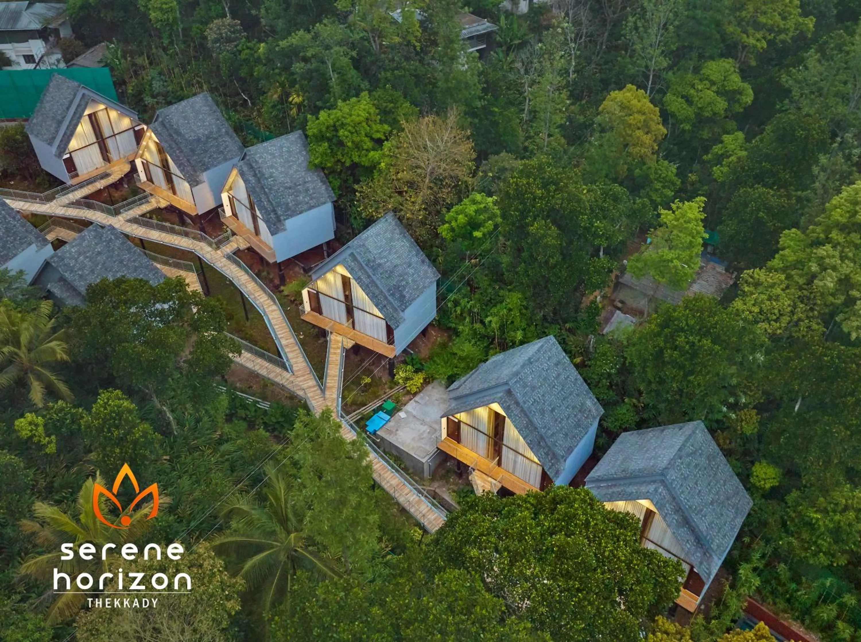 Bird's eye view in Serene Horizon