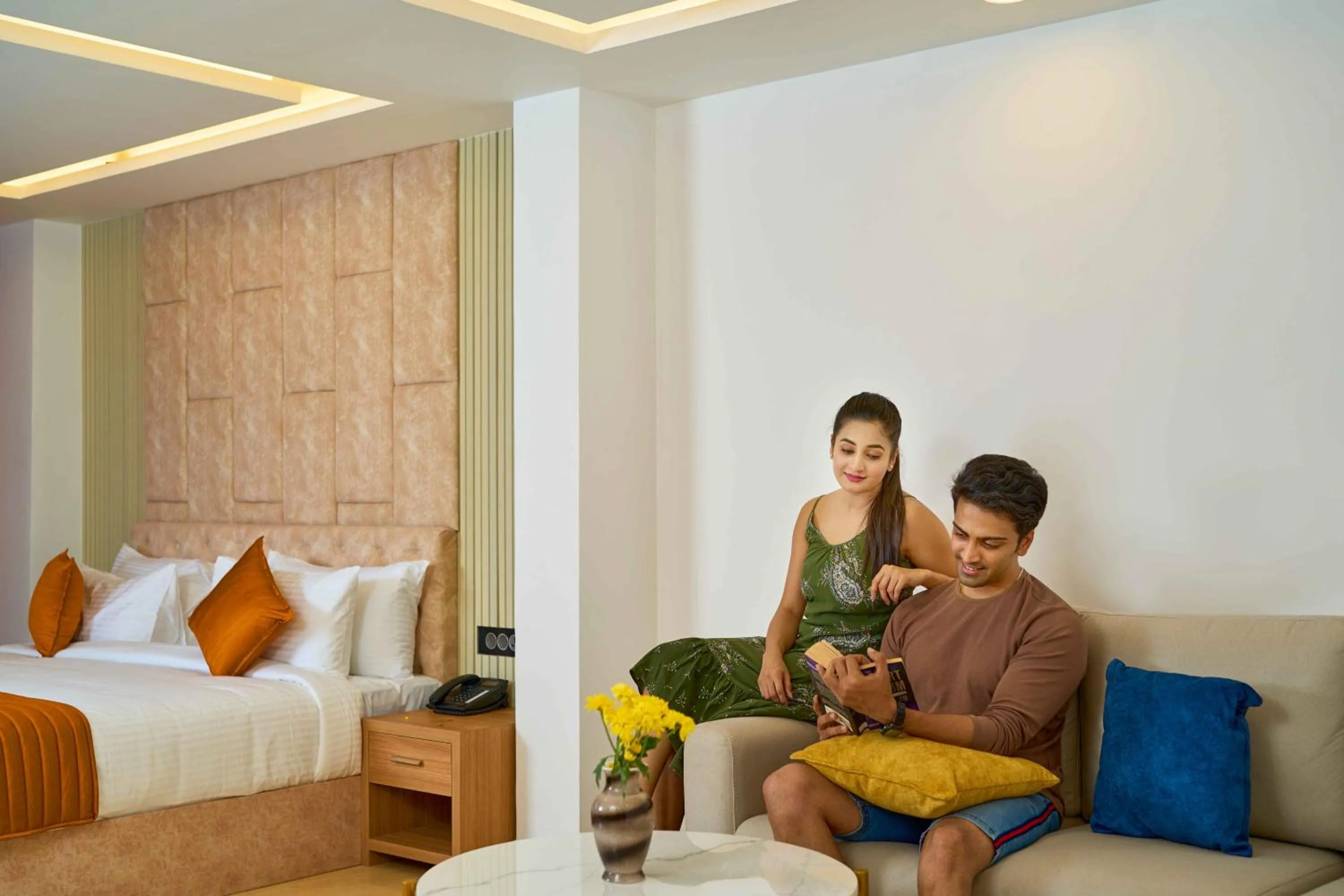 Bed in Serene Horizon