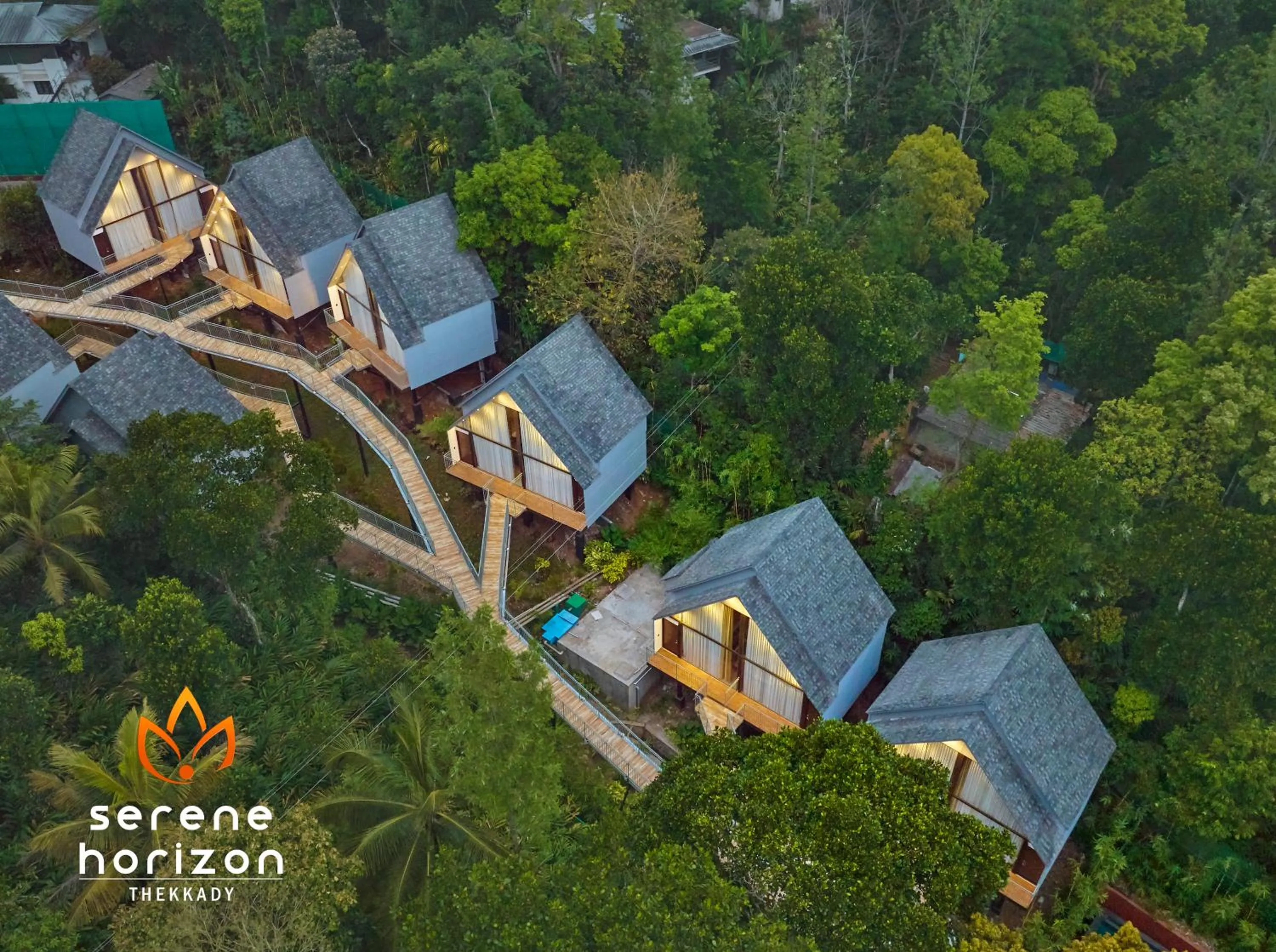 Bird's eye view in Serene Horizon