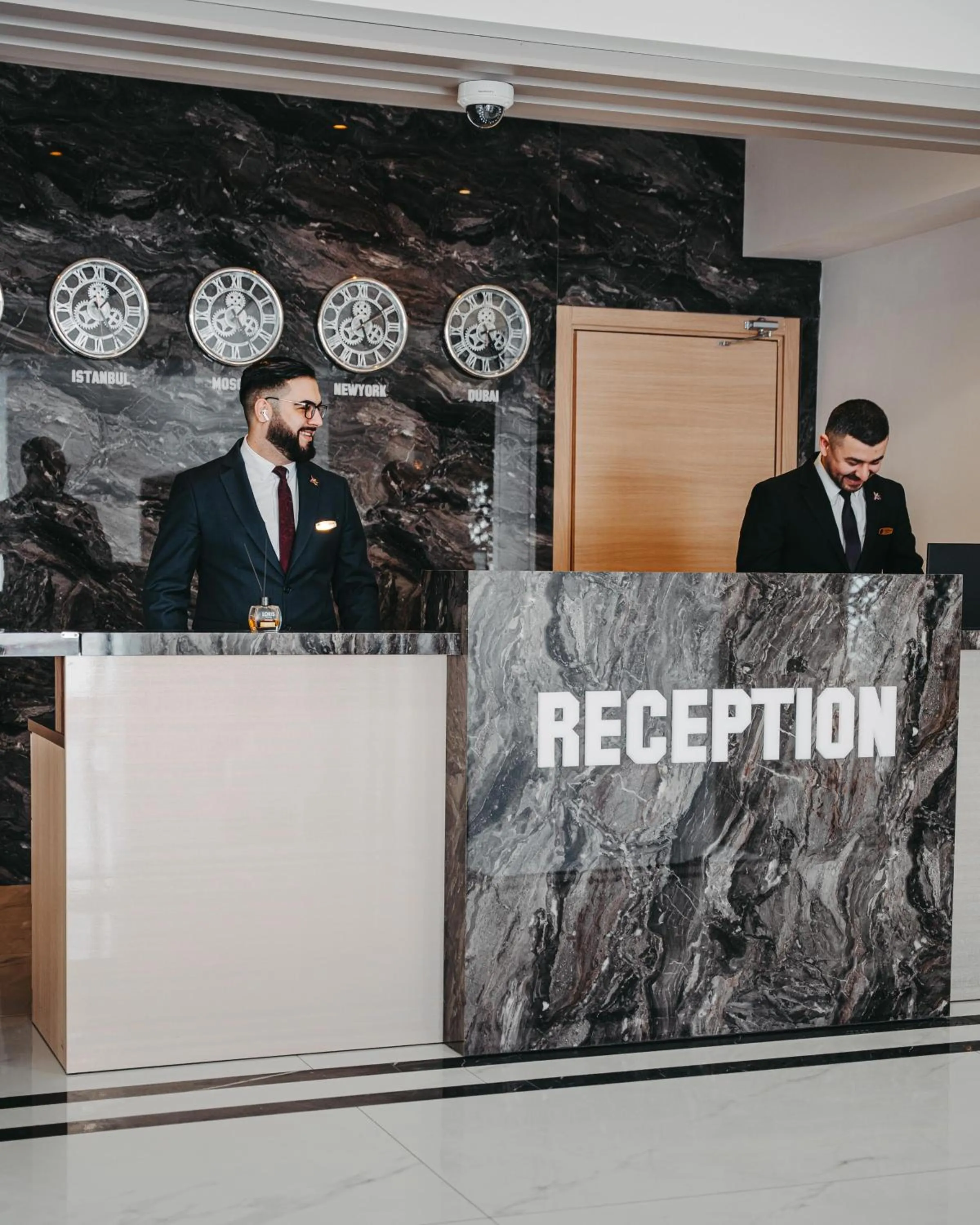 Lobby or reception in Port Marine Hotel By HOLLYWOOD