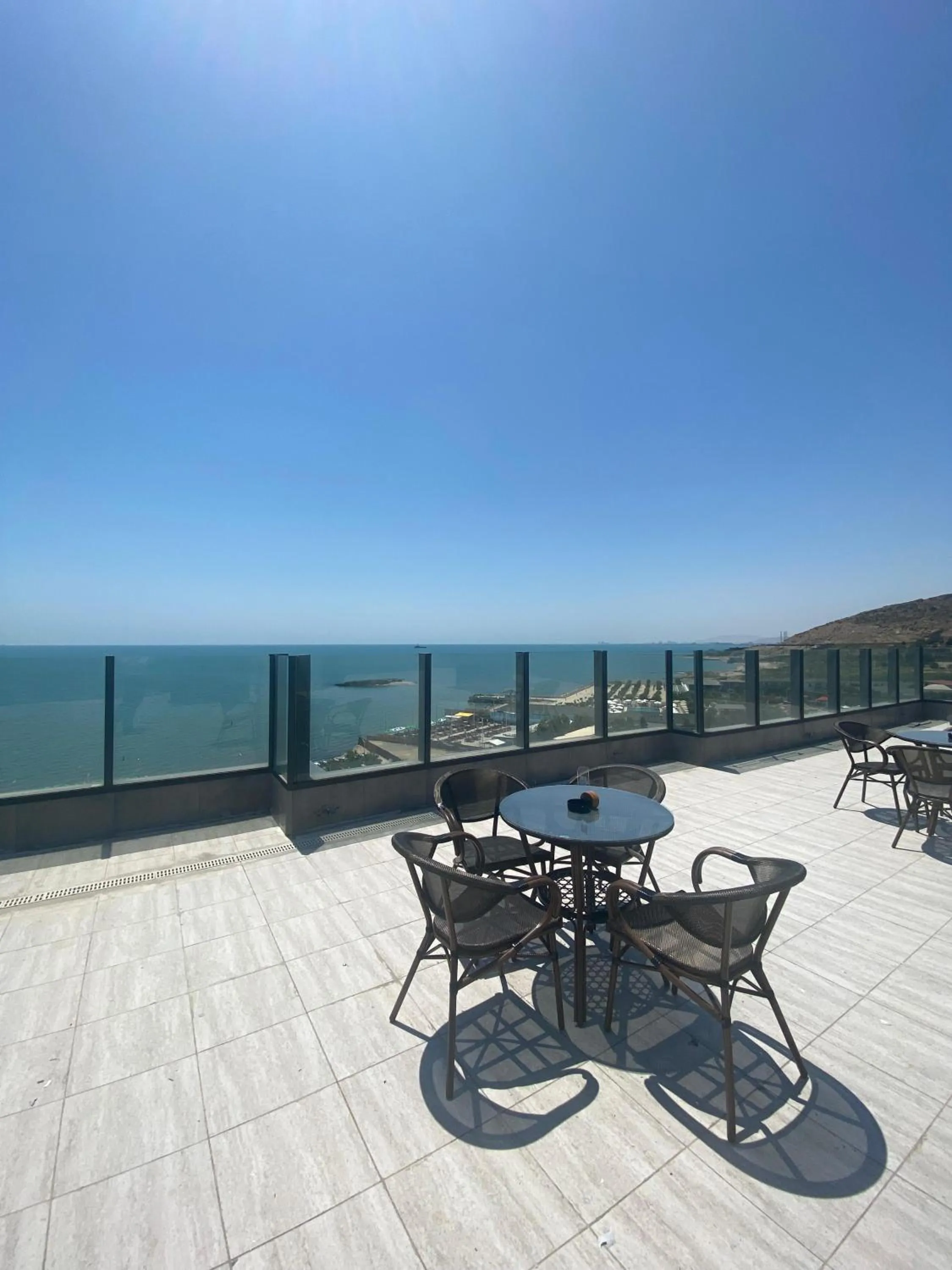 Balcony/Terrace in Port Marine Hotel By HOLLYWOOD