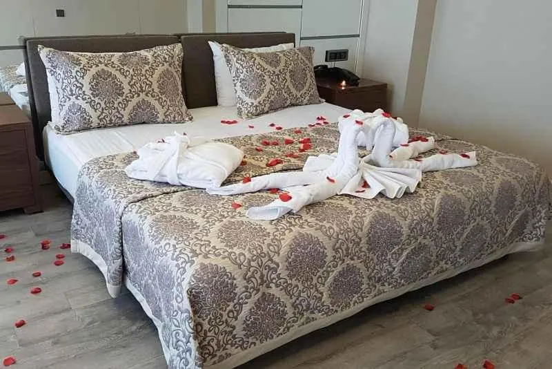 Bed in ATAKUM PALAS OTEL